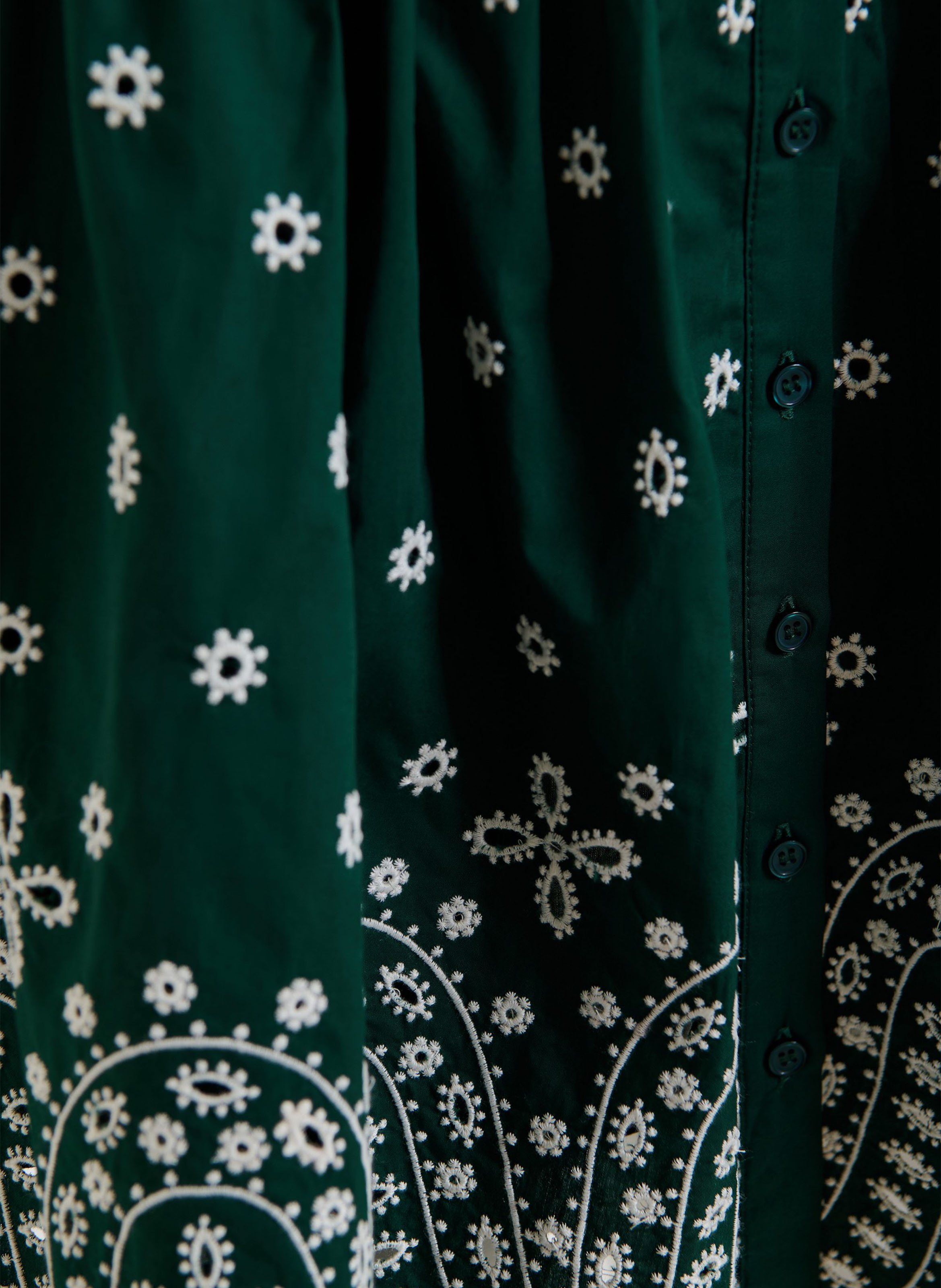 Kurzkleid mit Print ESSENTIEL ANTWERP Grun