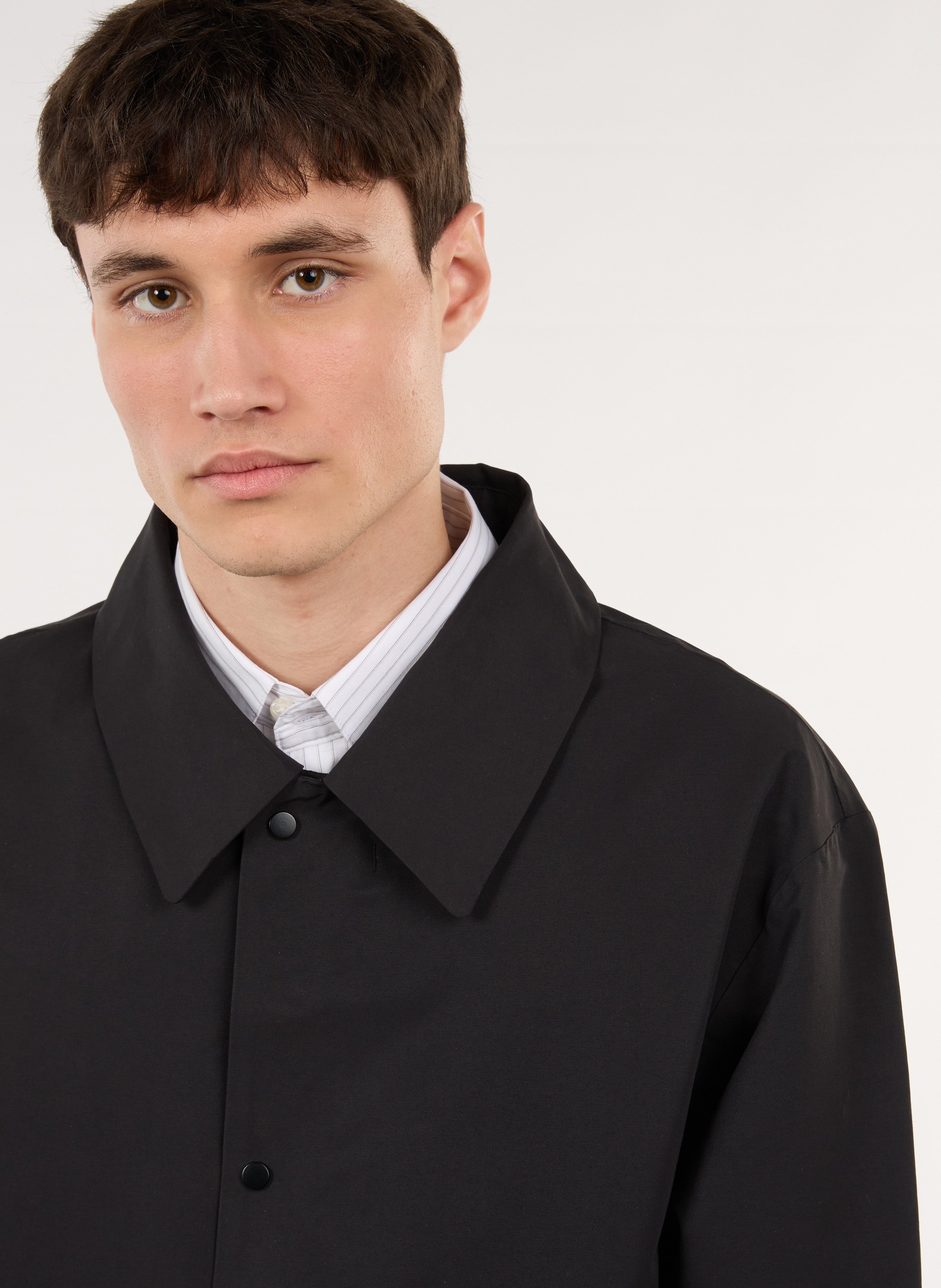 Trenchcoat mit klassischem Kragen SAISON 1865 Schwarz