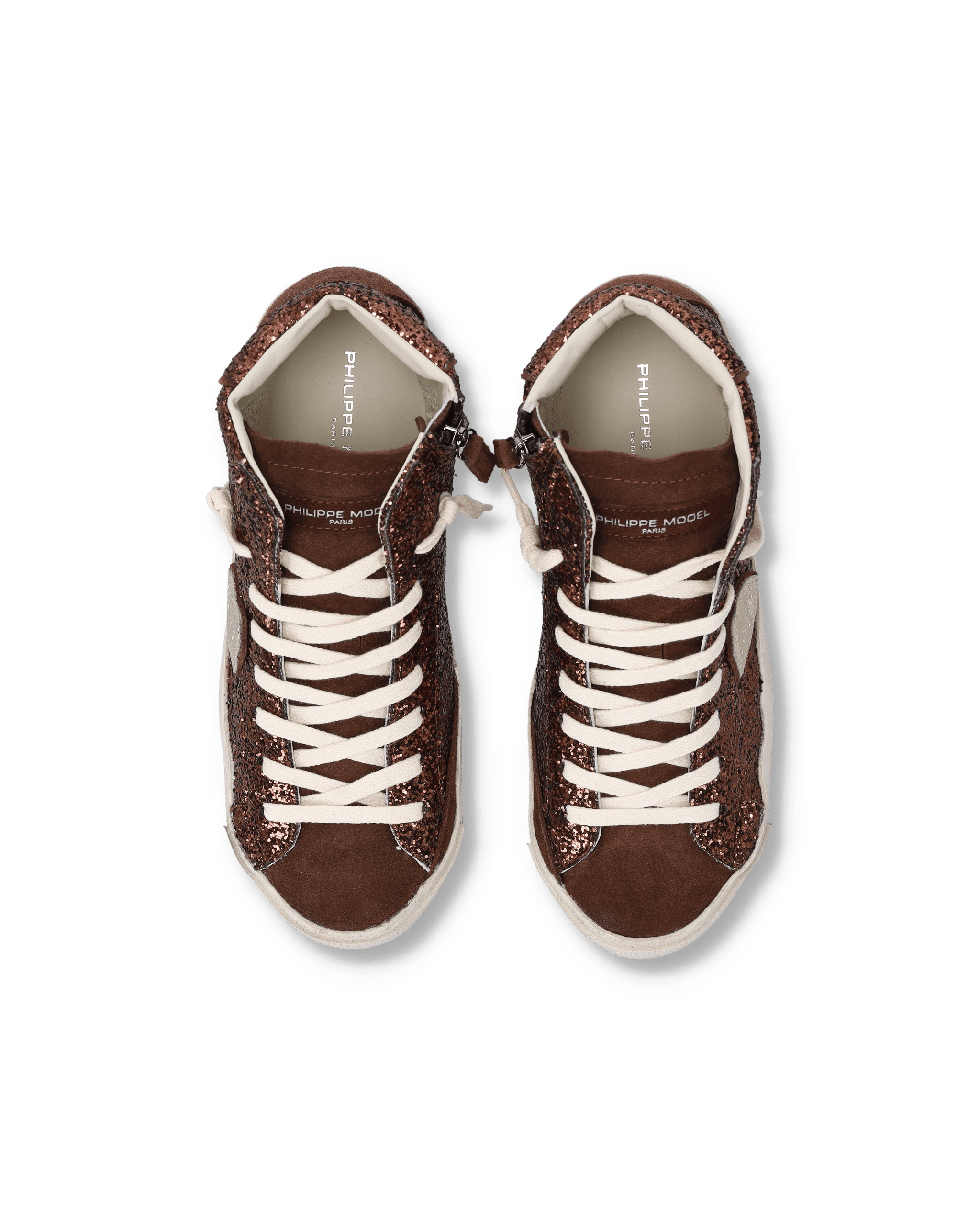 Tennis sneakers. PHILIPPE MODEL Brown