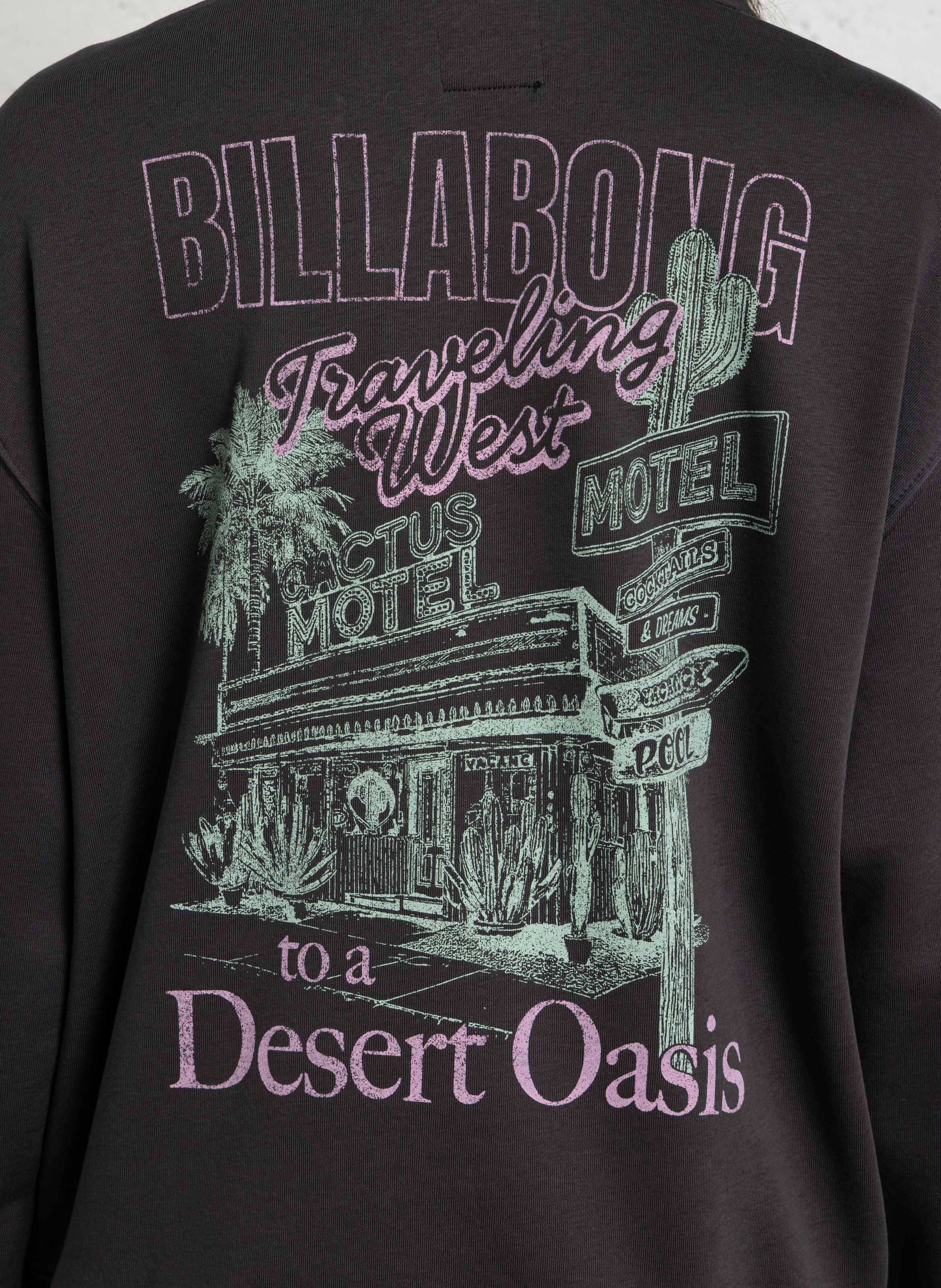 Oversized hoodie BILLABONG Black