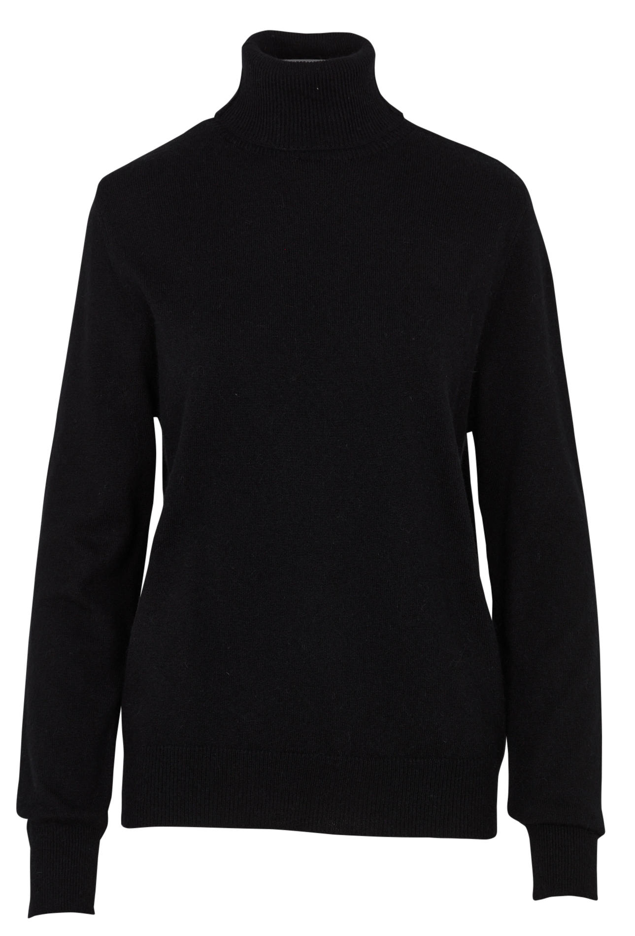 Plain straight turtleneck sweater SEE U SOON Black