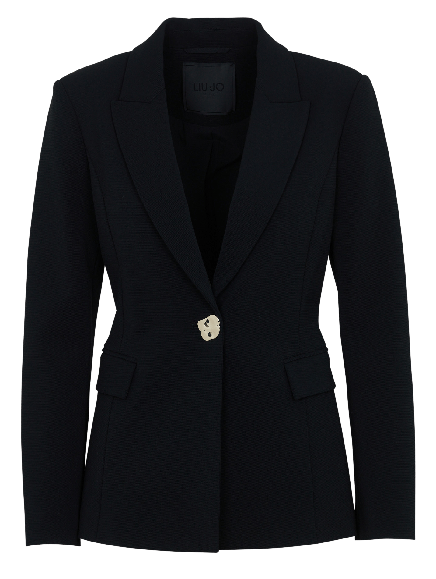 Effen getailleerde blazer LIU JO Zwart