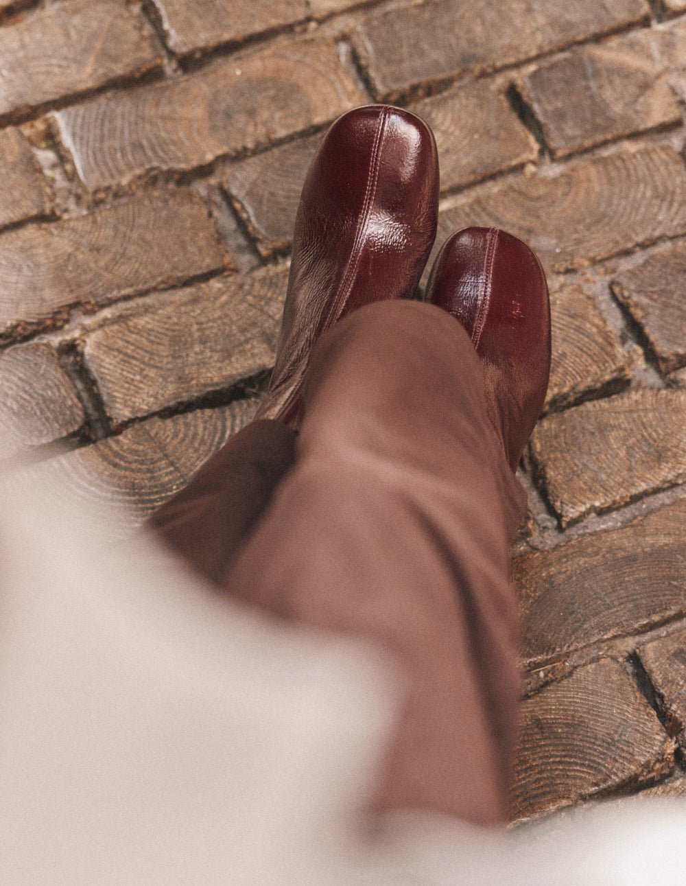 Bottines à talons ODAJE Rouge