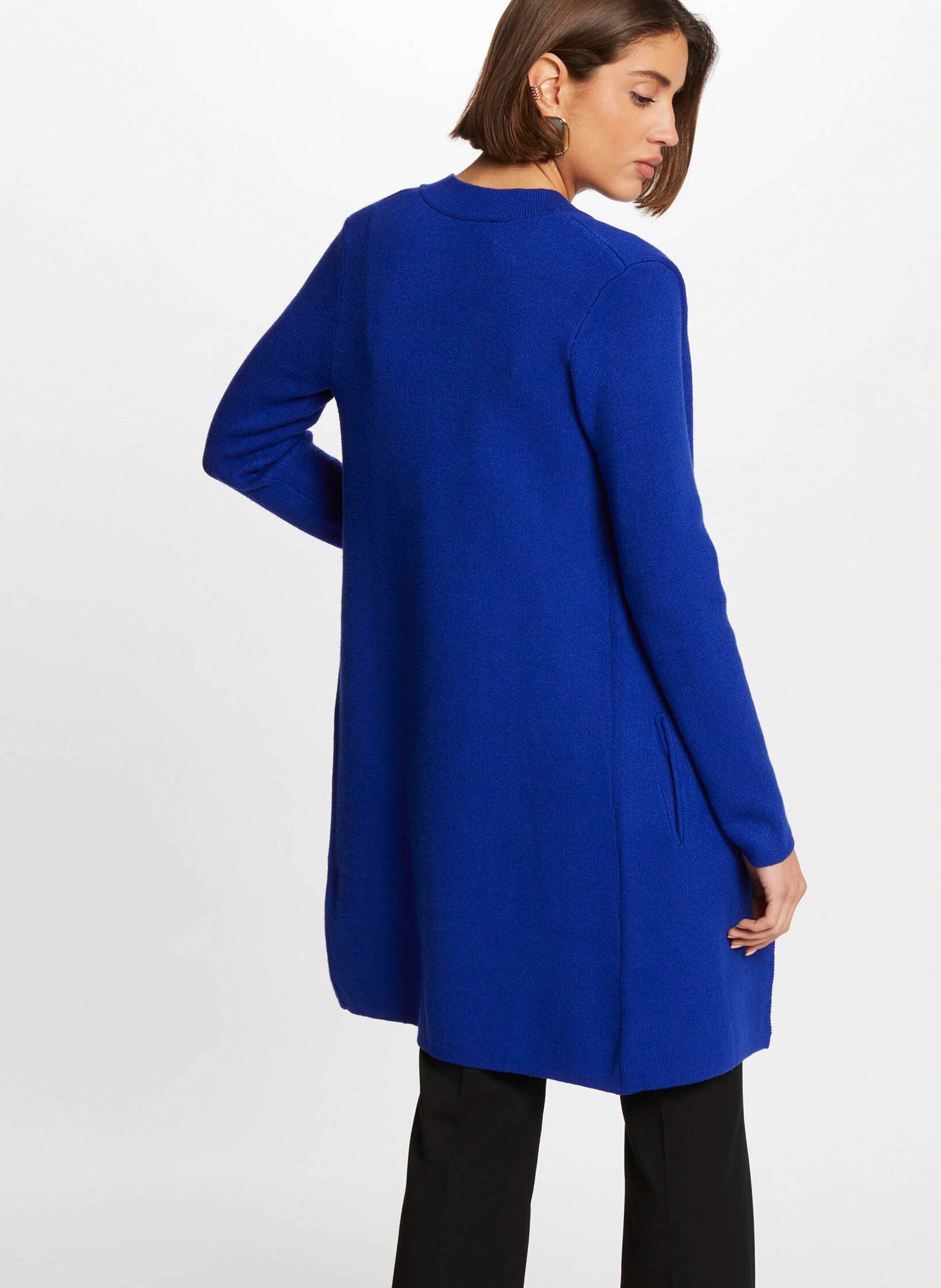 Offene Strickjacke MORGAN Blau