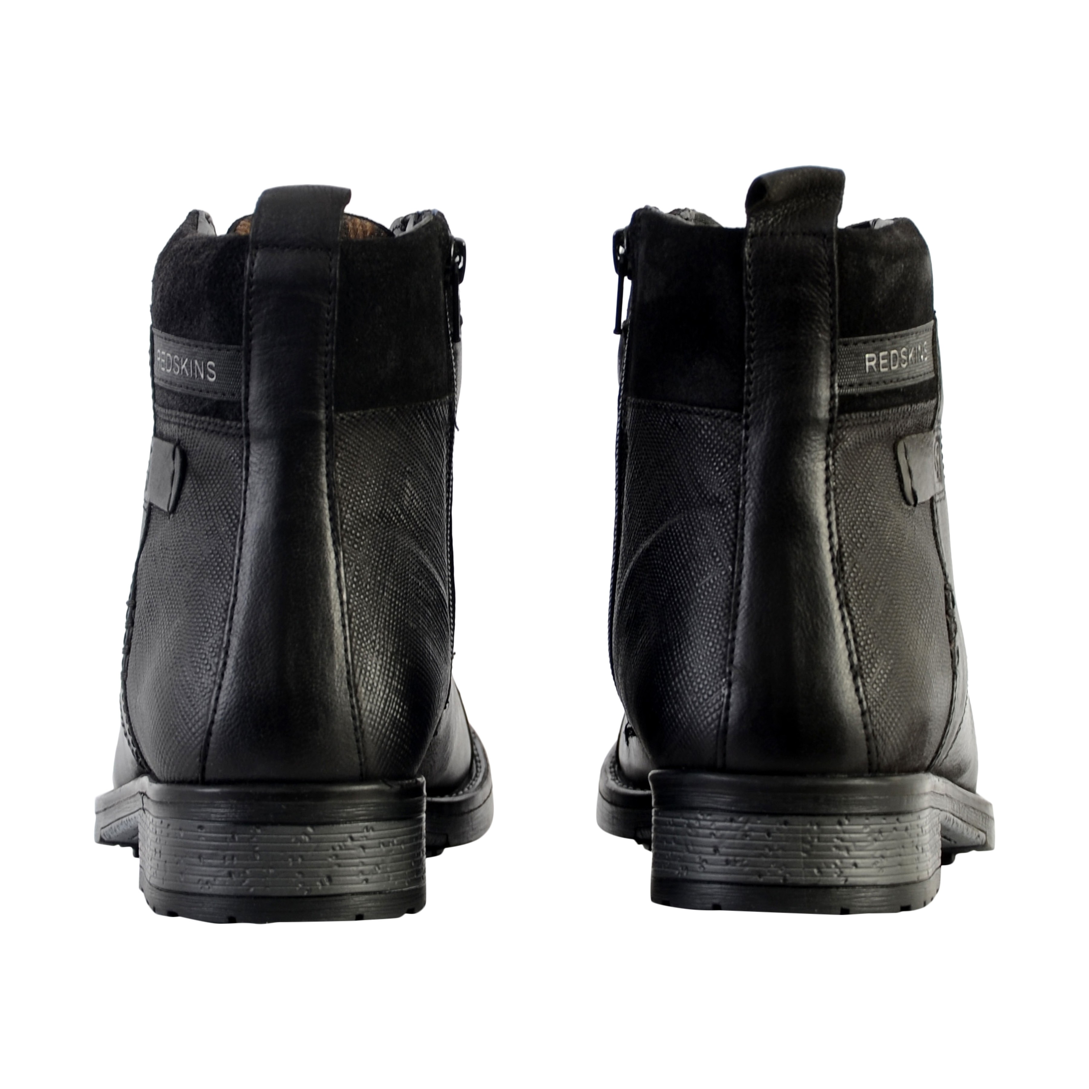 Spicy leather ankle boot REDSKINS Black