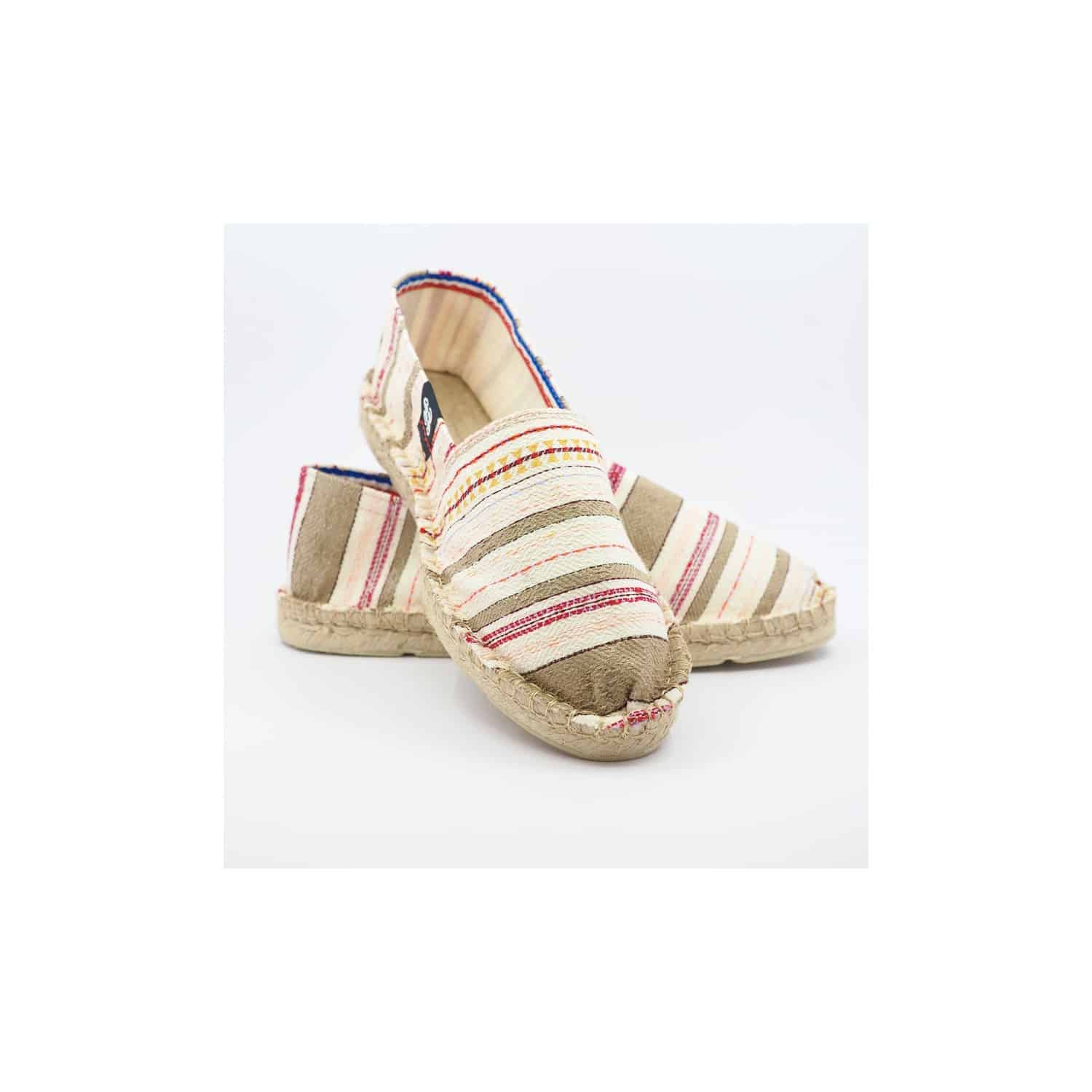 Striped espadrilles ART OF SOULE Beige