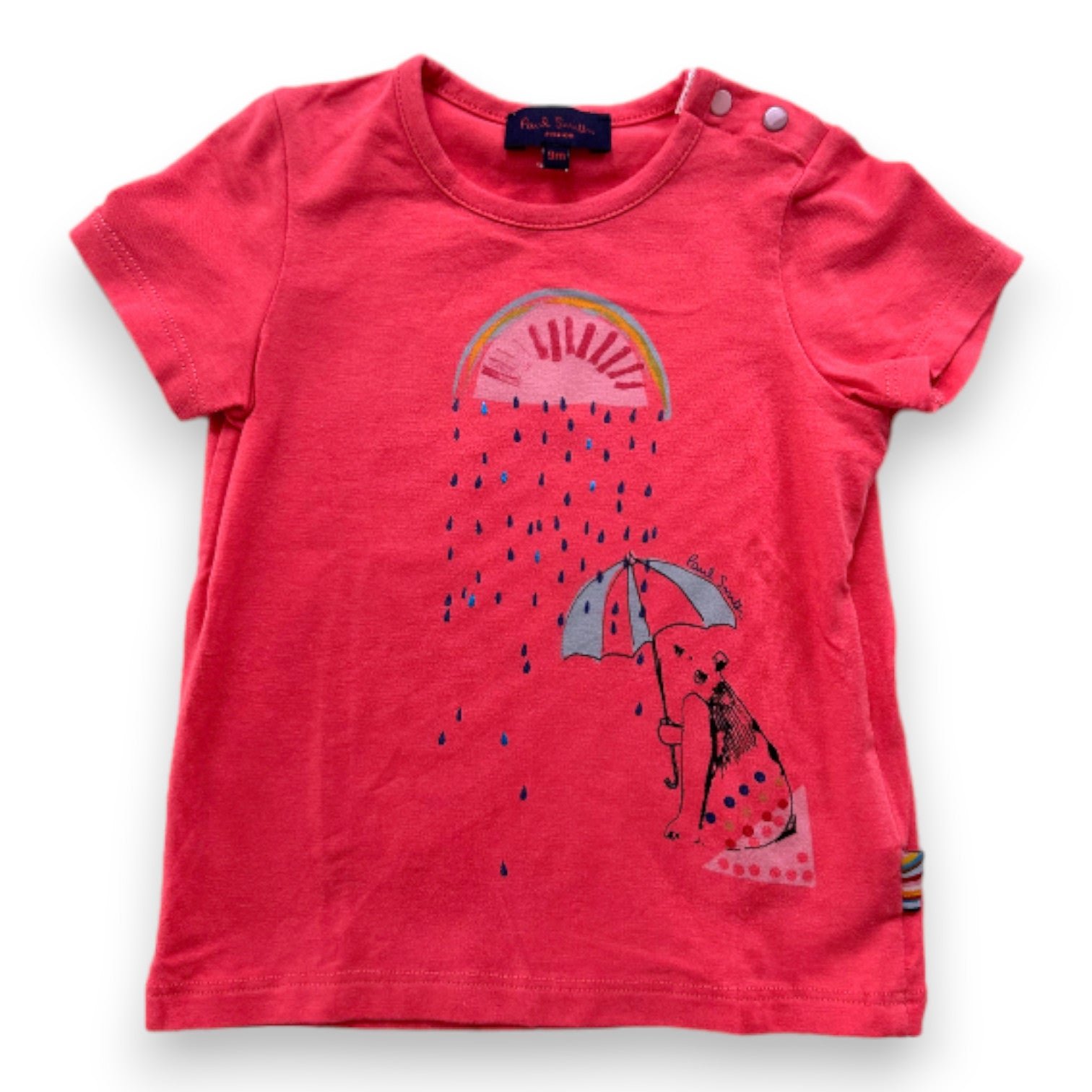 Pink baby T-shirt - 9 months PAUL SMITH - Seconde main Pink