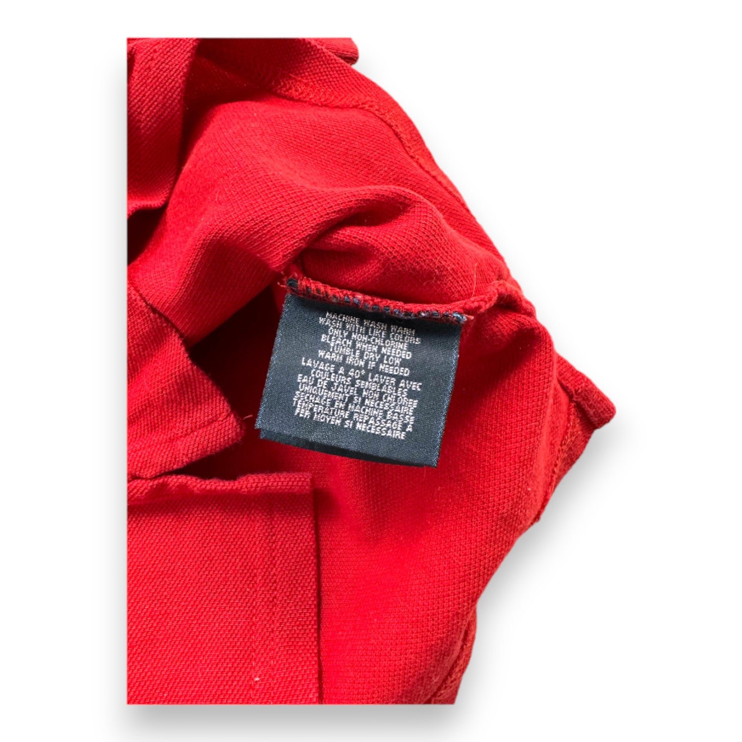 Red baby polo - 9 months POLO RALPH LAUREN - Seconde Main Red