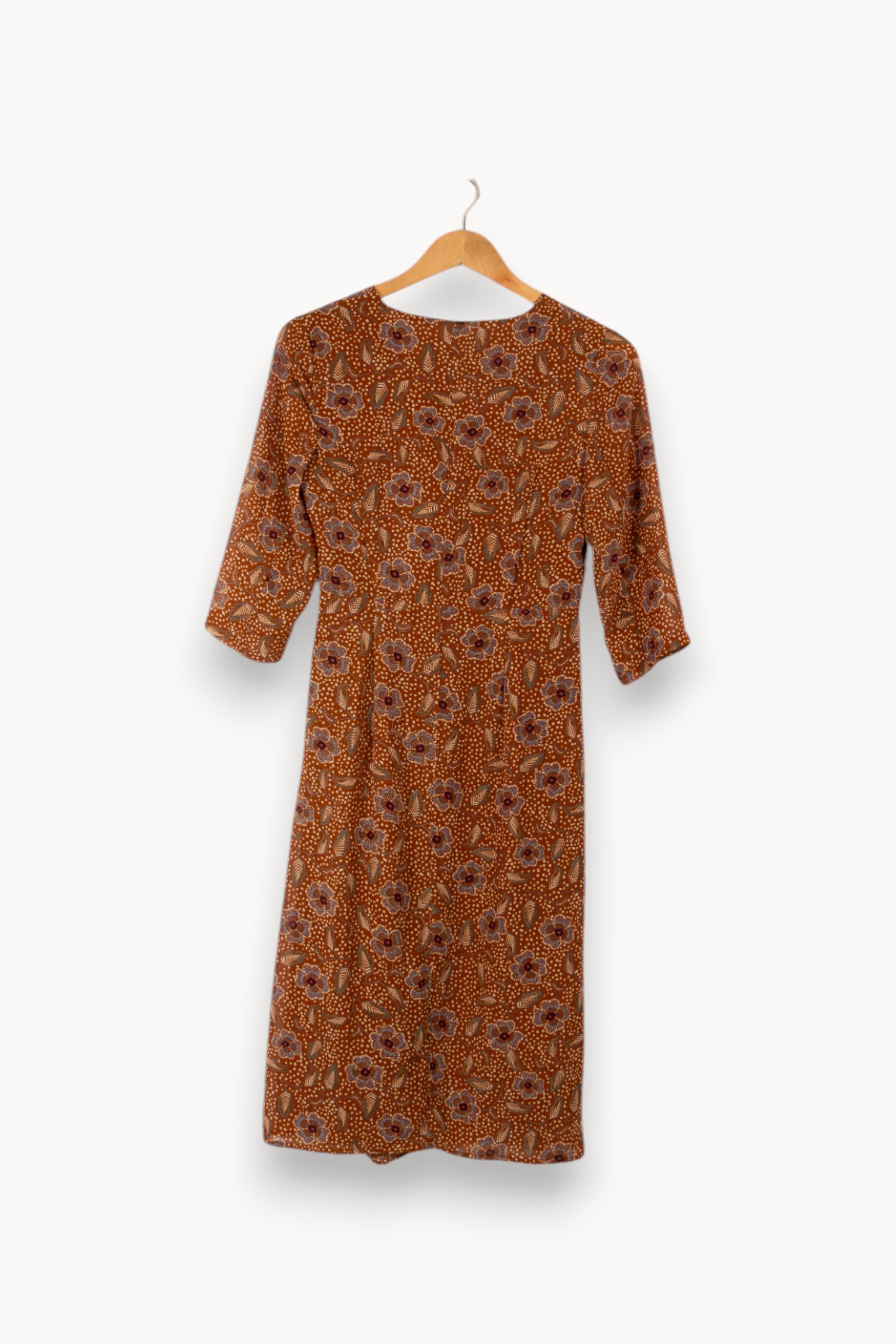 Midi dress GARANCE PARIS Brown