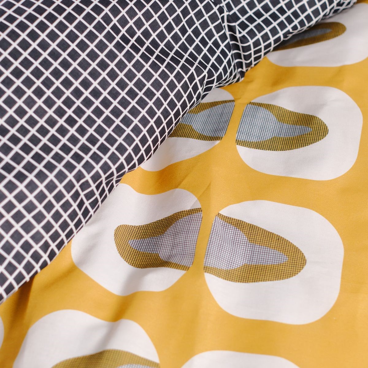 Parure de lit en coton TODAY LINGE DE MAISON Jaune