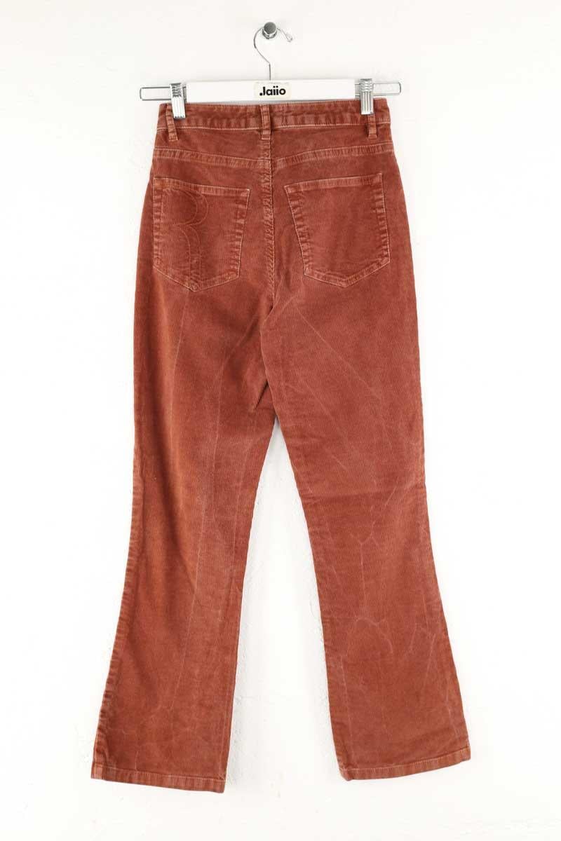 Slim-fit cotton cargo pants ROUJE - Seconde Main Brown