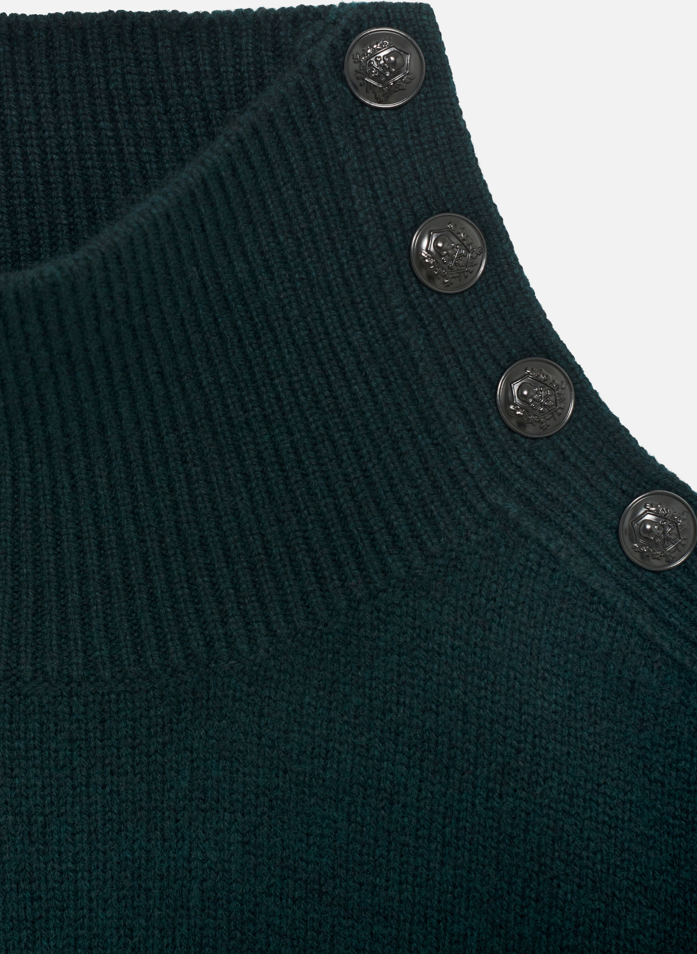 Malilen short wool dress Green