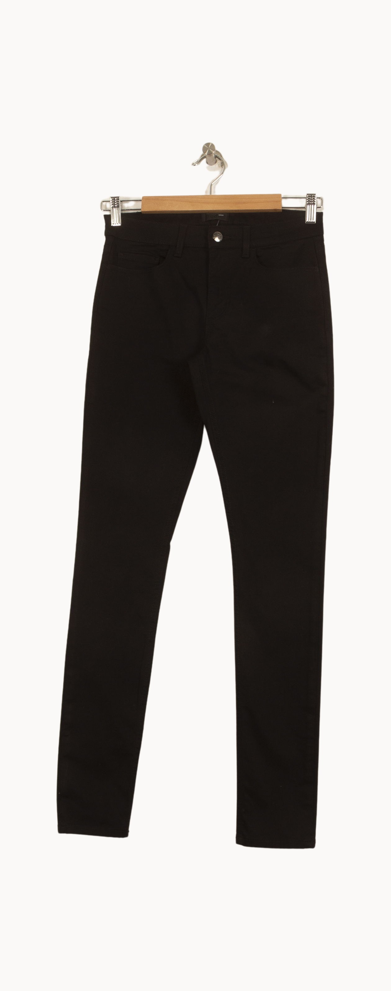 Cropped slim jeans with studs ACNE STUDIOS - Seconde Main Black