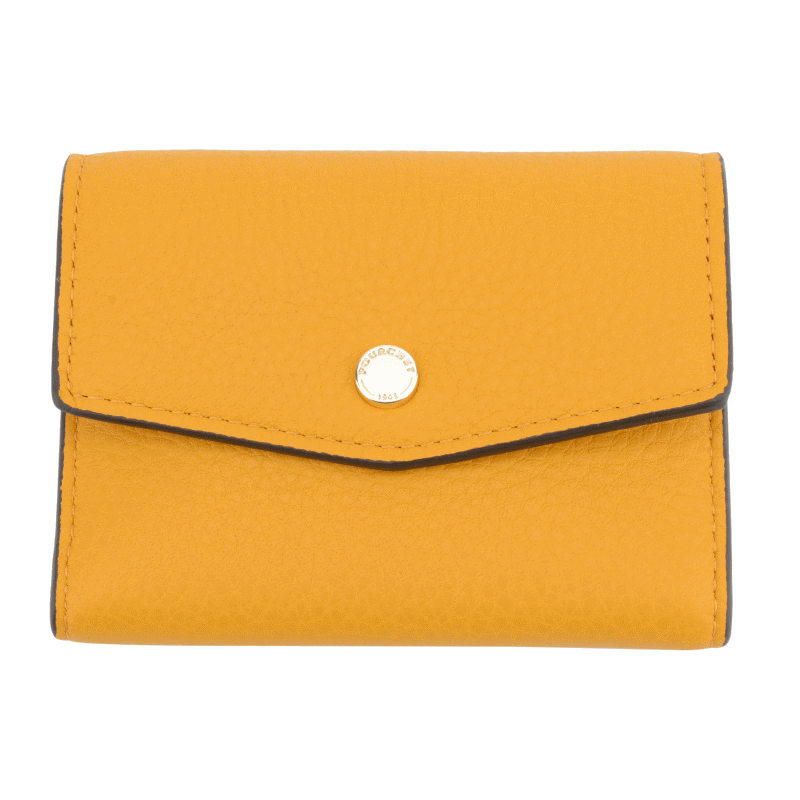 Porte-monnaie - cuir de veau POURCHET Rouge