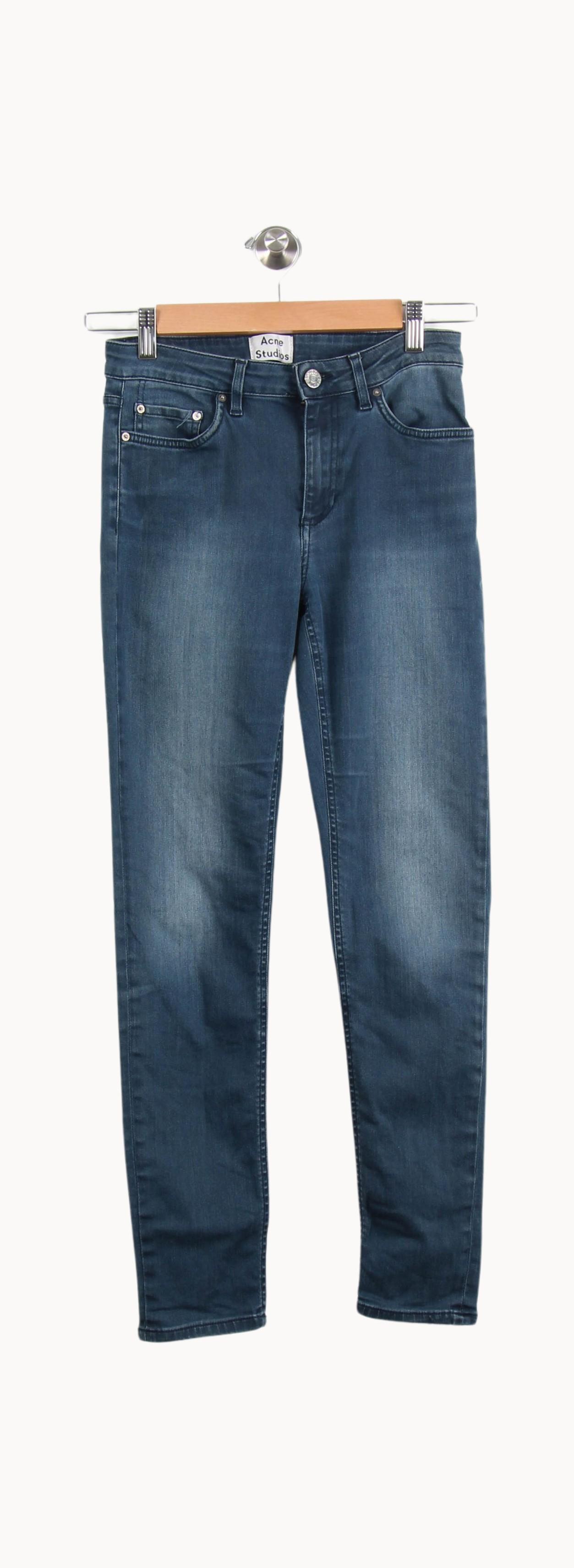 Jean ACNE STUDIOS - Seconde Main Bleu
