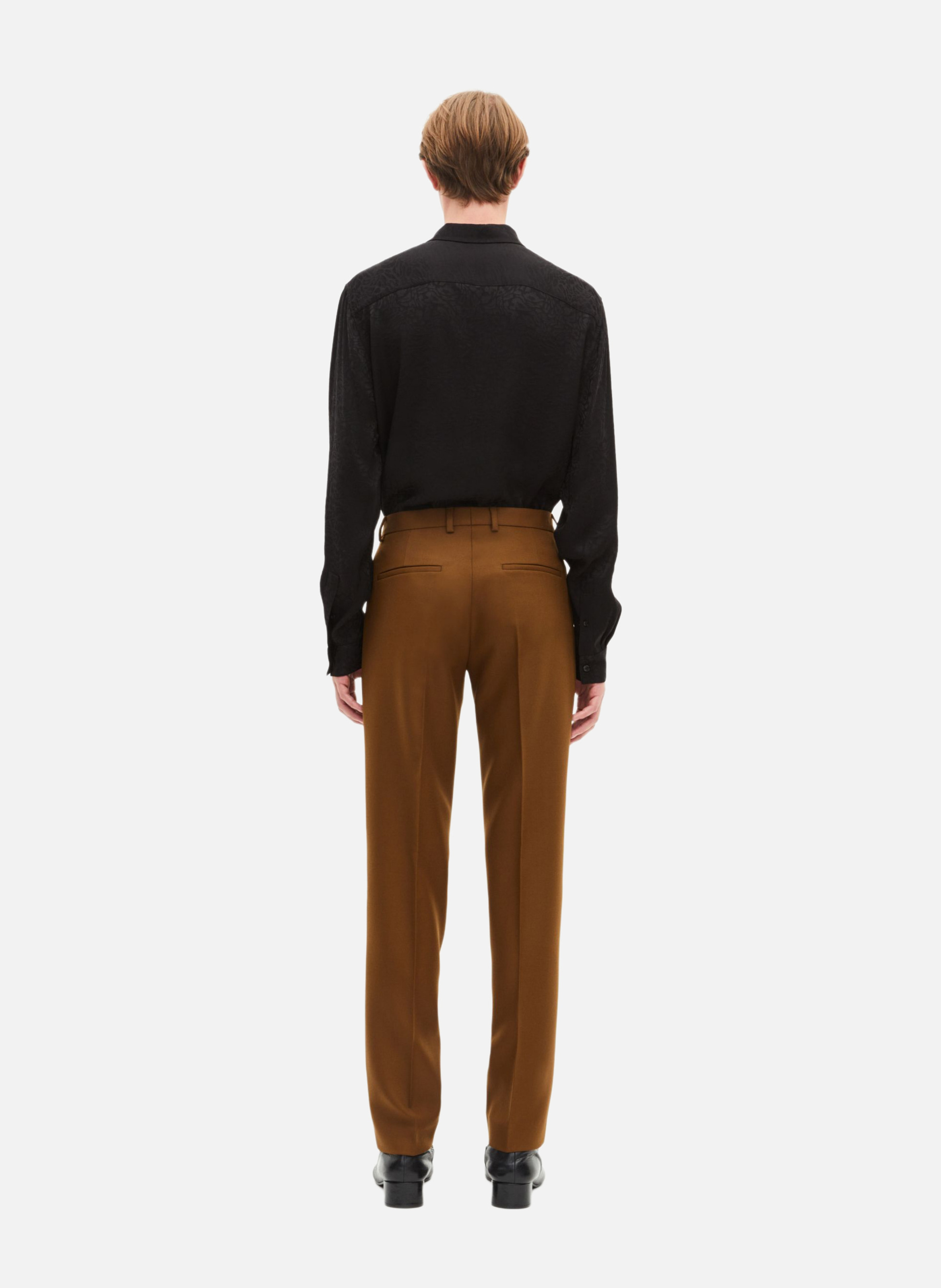 Straight-leg suit pants THE KOOPLES Brown