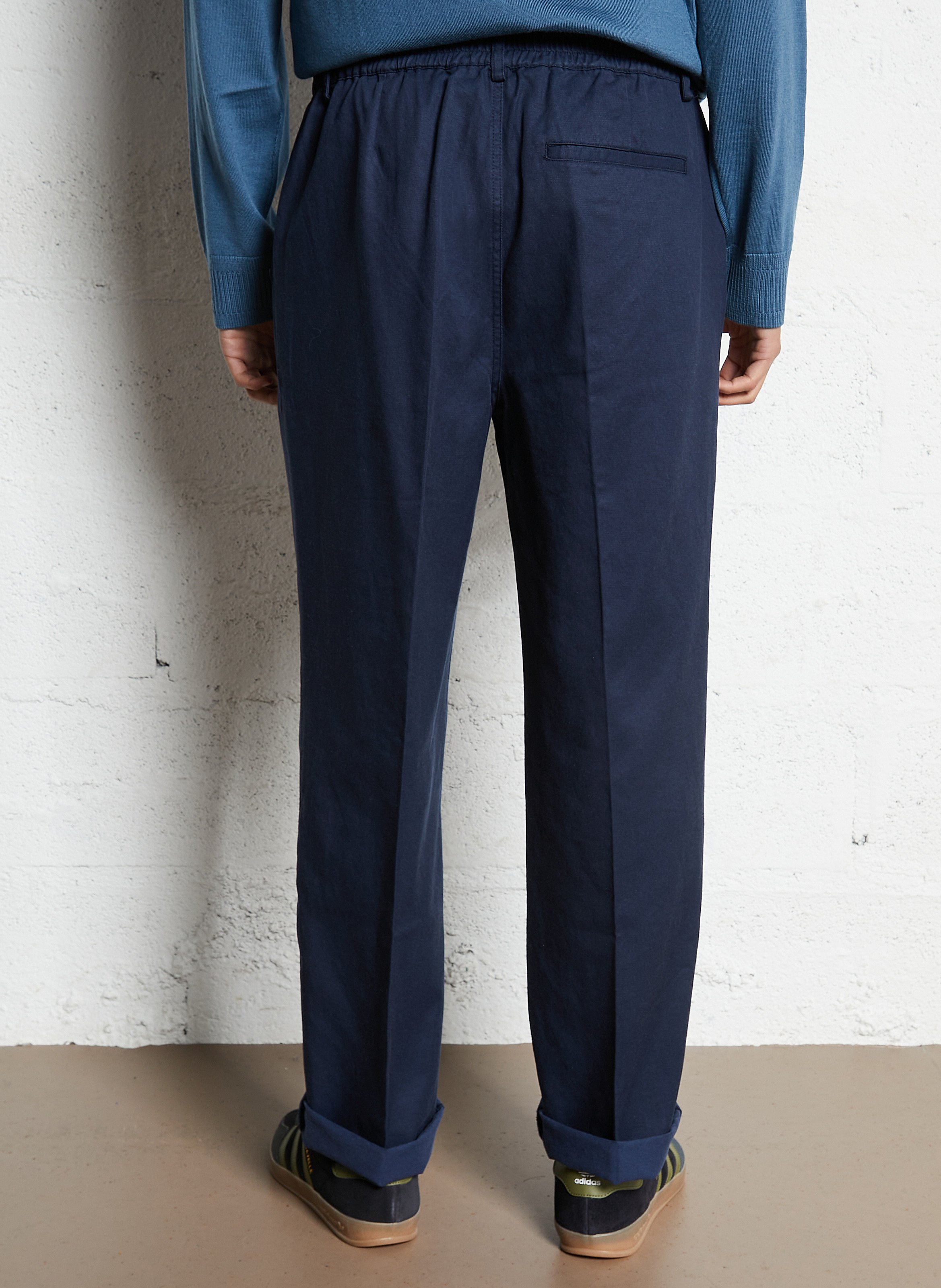 Cotton-blend bucket hat MINIMUM Blue