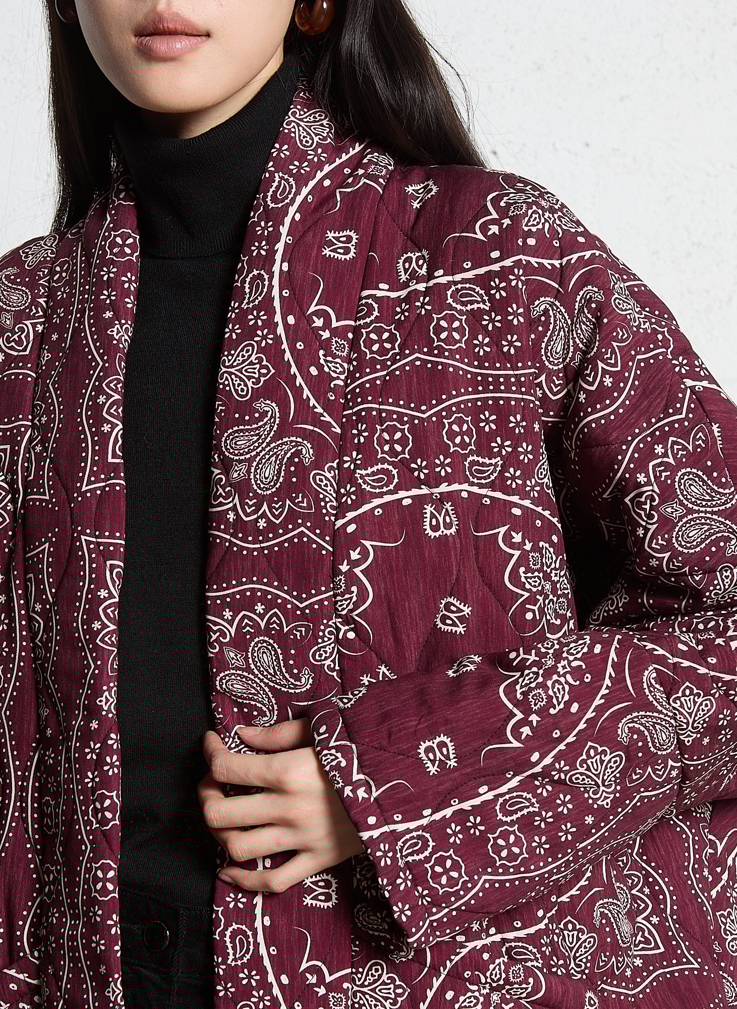 Schalkragenjacke AOKYANOS Rot