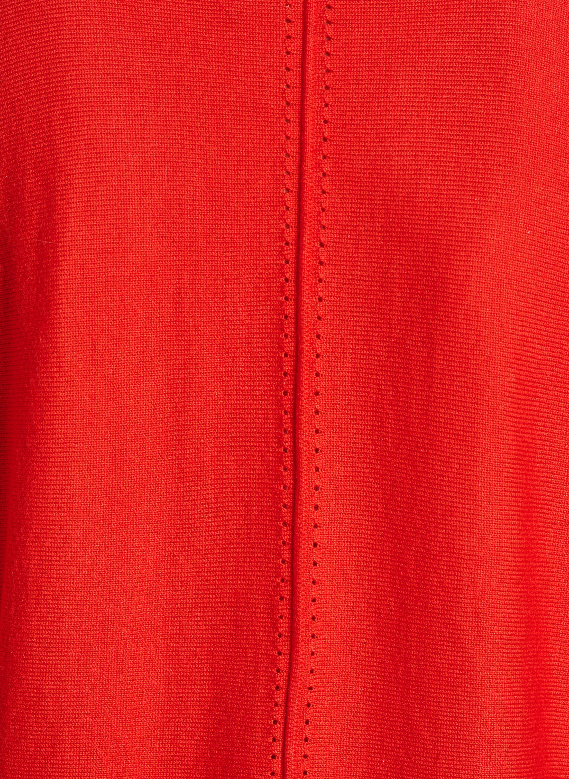 Gilet ample court maille unie LA FEE MARABOUTEE Rose