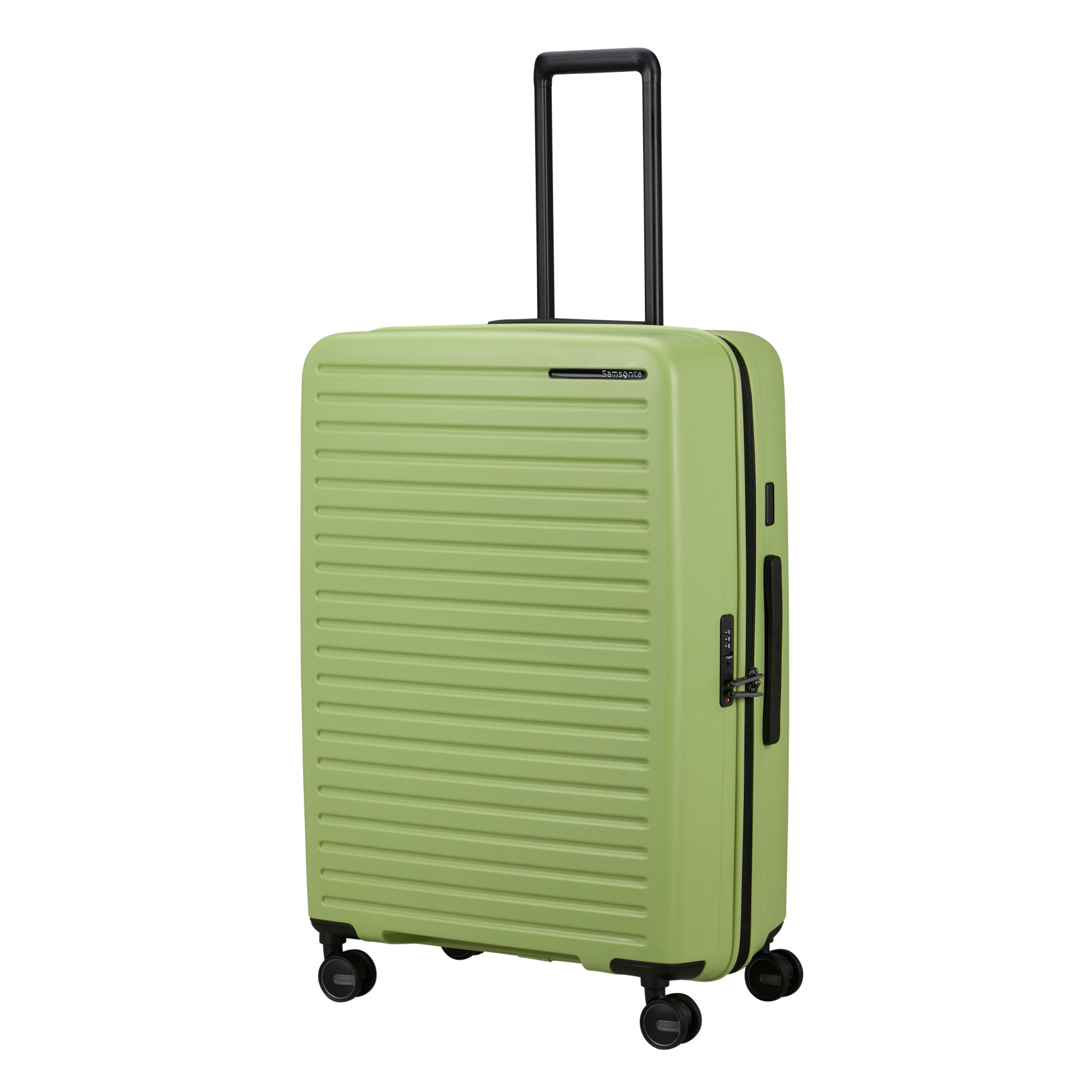 Restackd 4-Wheel Large Suitcase SAMSONITE Green