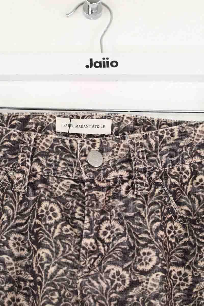 Carrot trousers ISABEL MARANT ÉTOILE - SECONDE MAIN Black