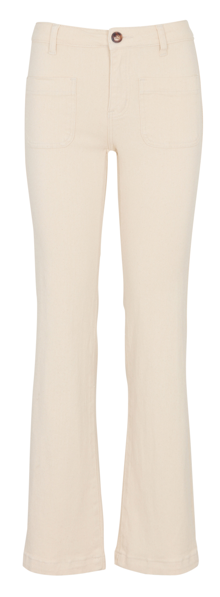 Gerade geschnittene Jeans aus Baumwoll-Mix LA PETITE ETOILE Weiss