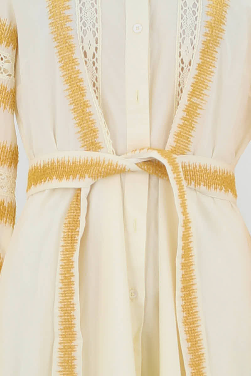 Robe SEZANE - Seconde main Blanc