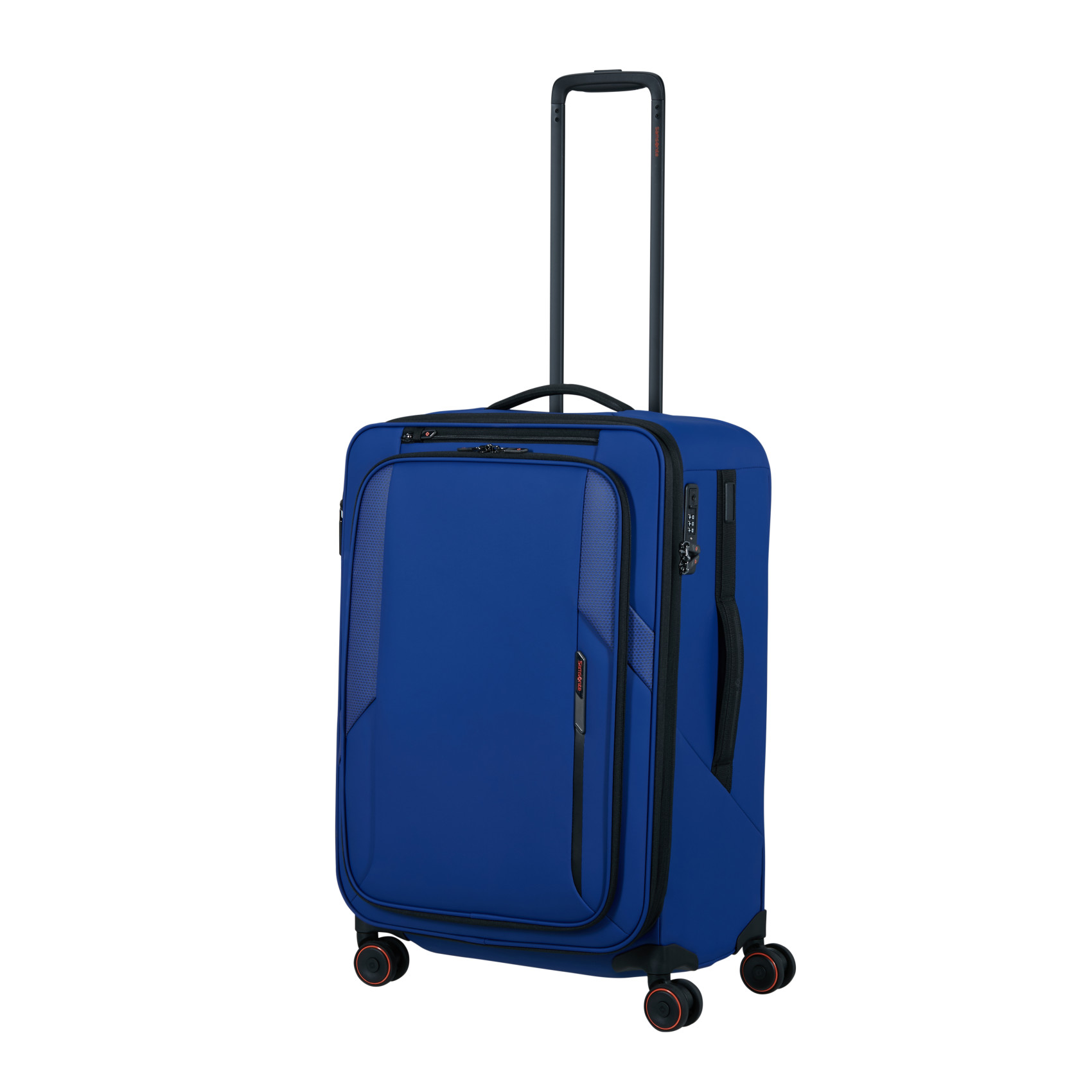 Glazed 4-Wheel Medium Suitcase SAMSONITE Blue