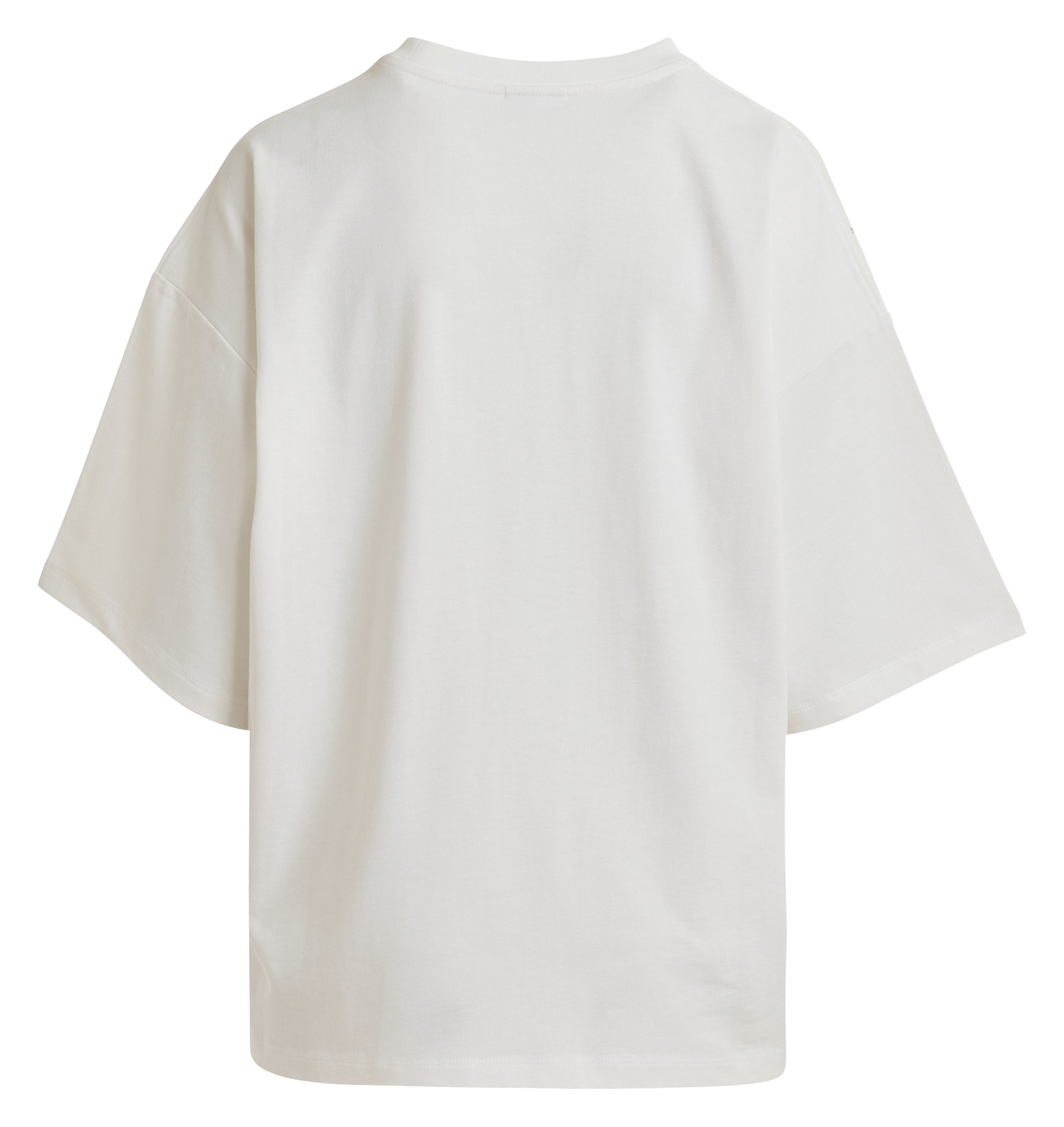 Round-neck printed T-shirt ESSENTIEL ANTWERP White