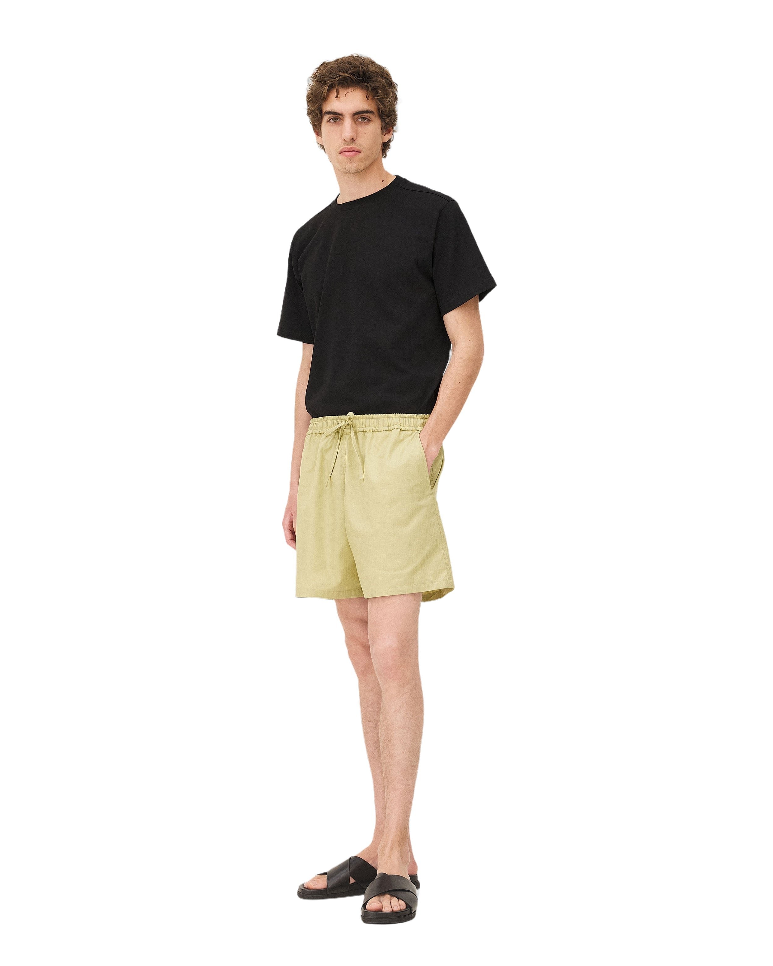 Elasticated shorts in pistachio Malibu Noyoco Green