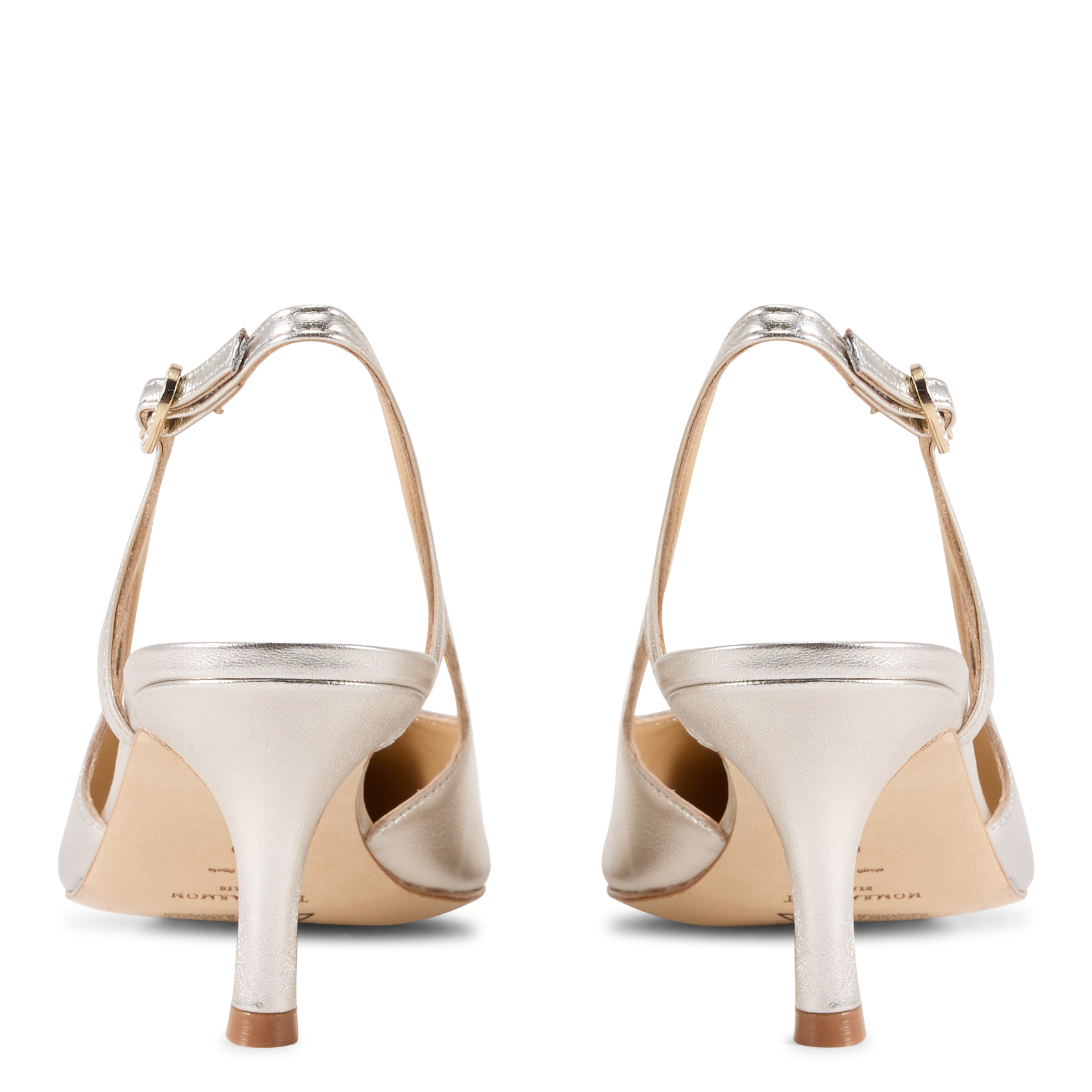 Glansleren pumps TARA JARMON Goudkleurig