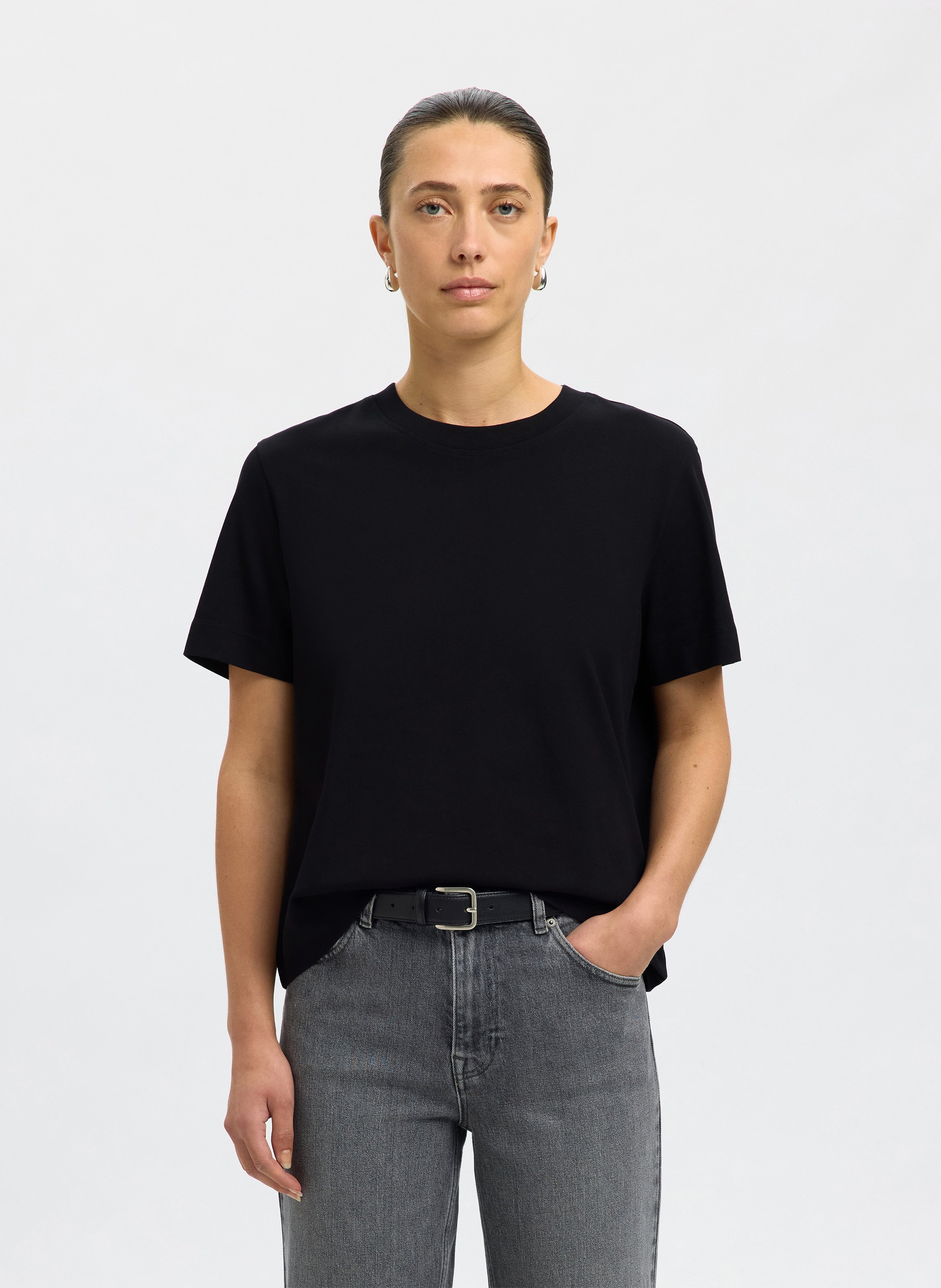 Tee-shirt oversize en coton bio SELECTED