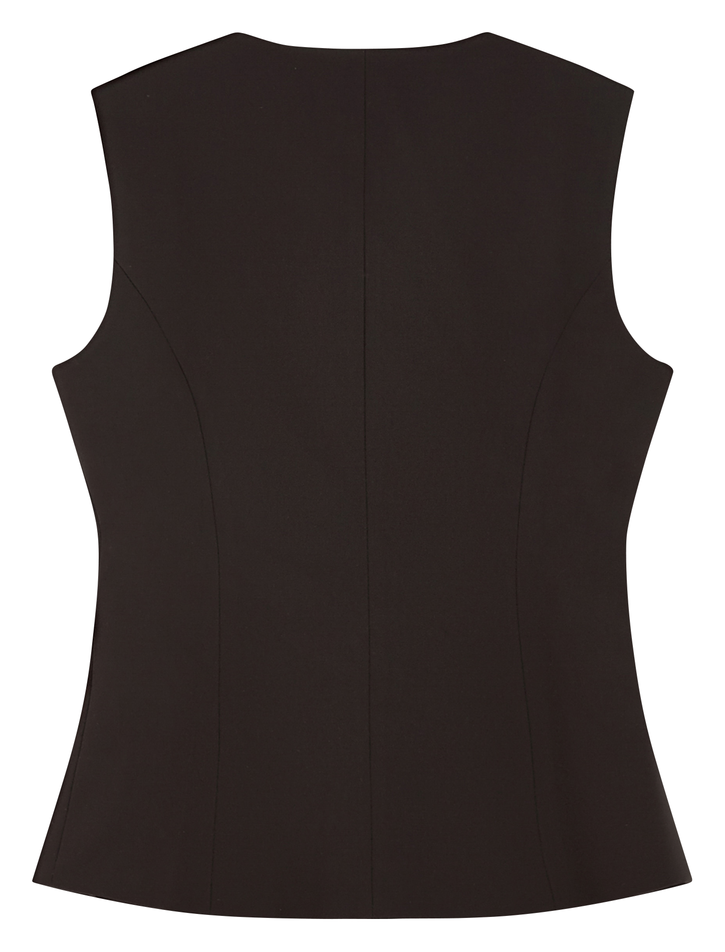 Gilet droit col rond GRACE ET MILA Marron