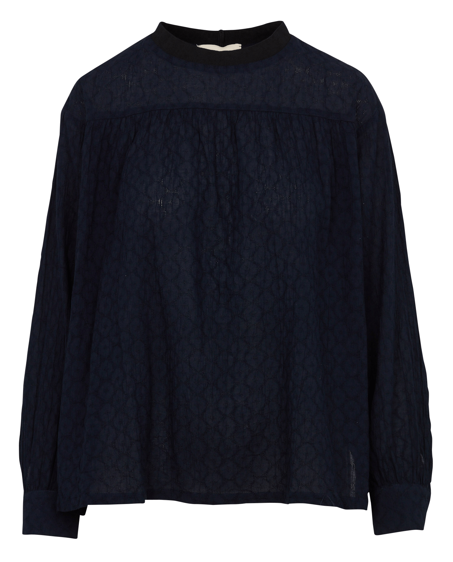 Blouse manches longues jacquard COTELAC ACOTE Bleu