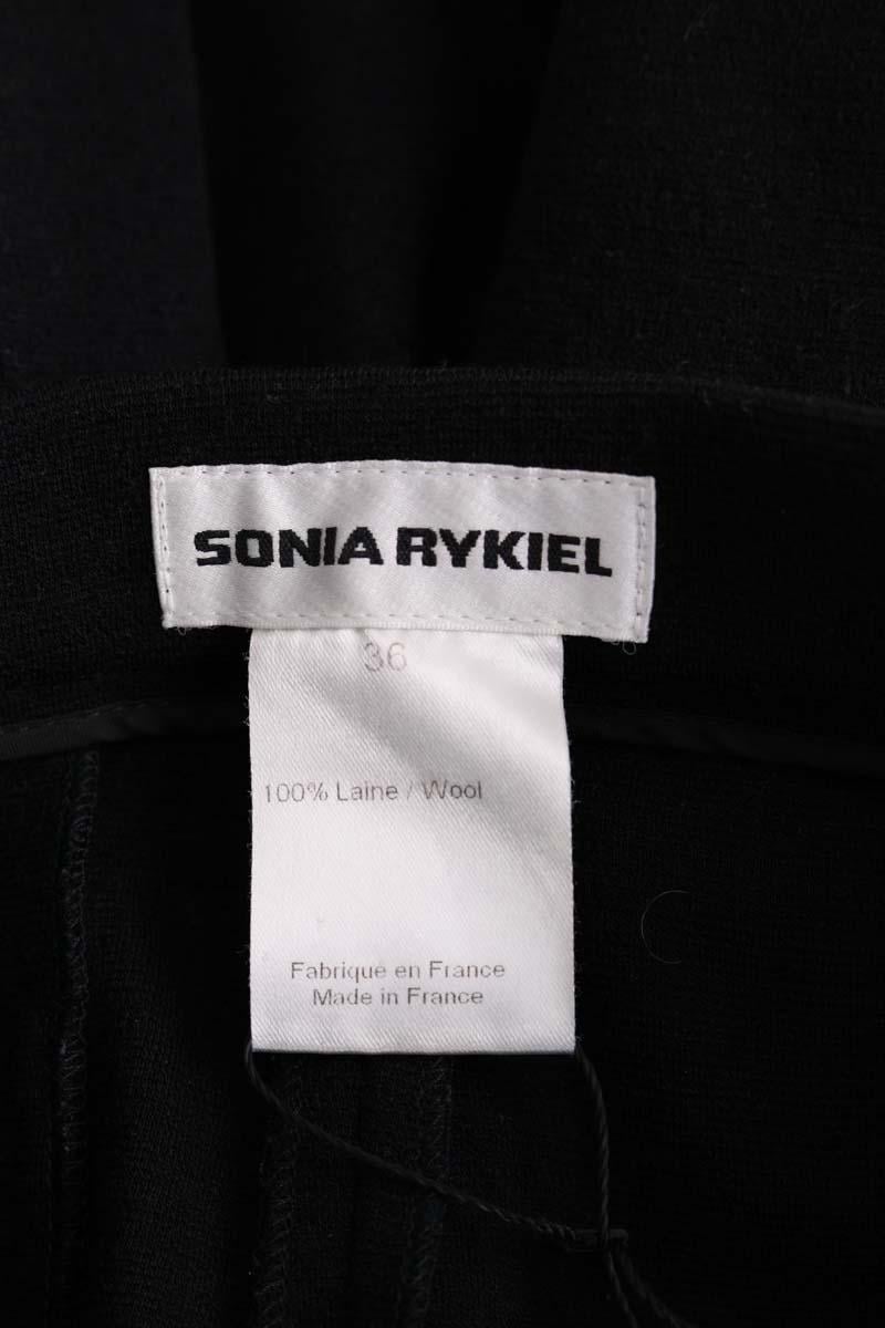 Straight-leg pants SONIA RYKIEL - Seconde Main Black