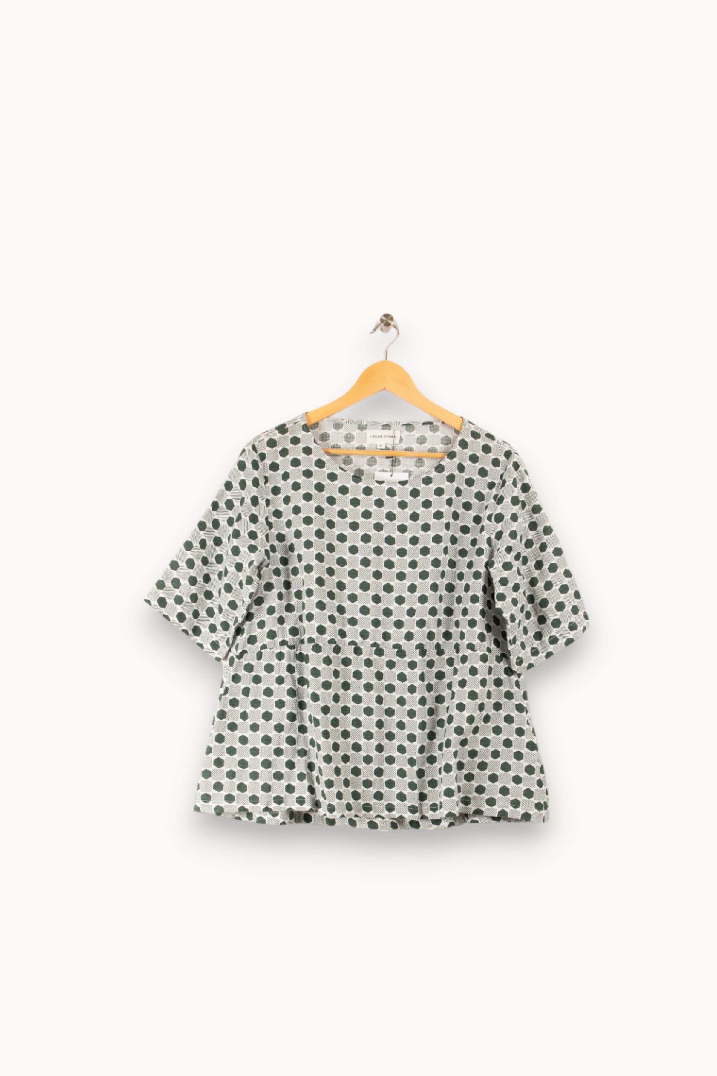 Shirt CHLOE STORA - SECONDE MAIN Green