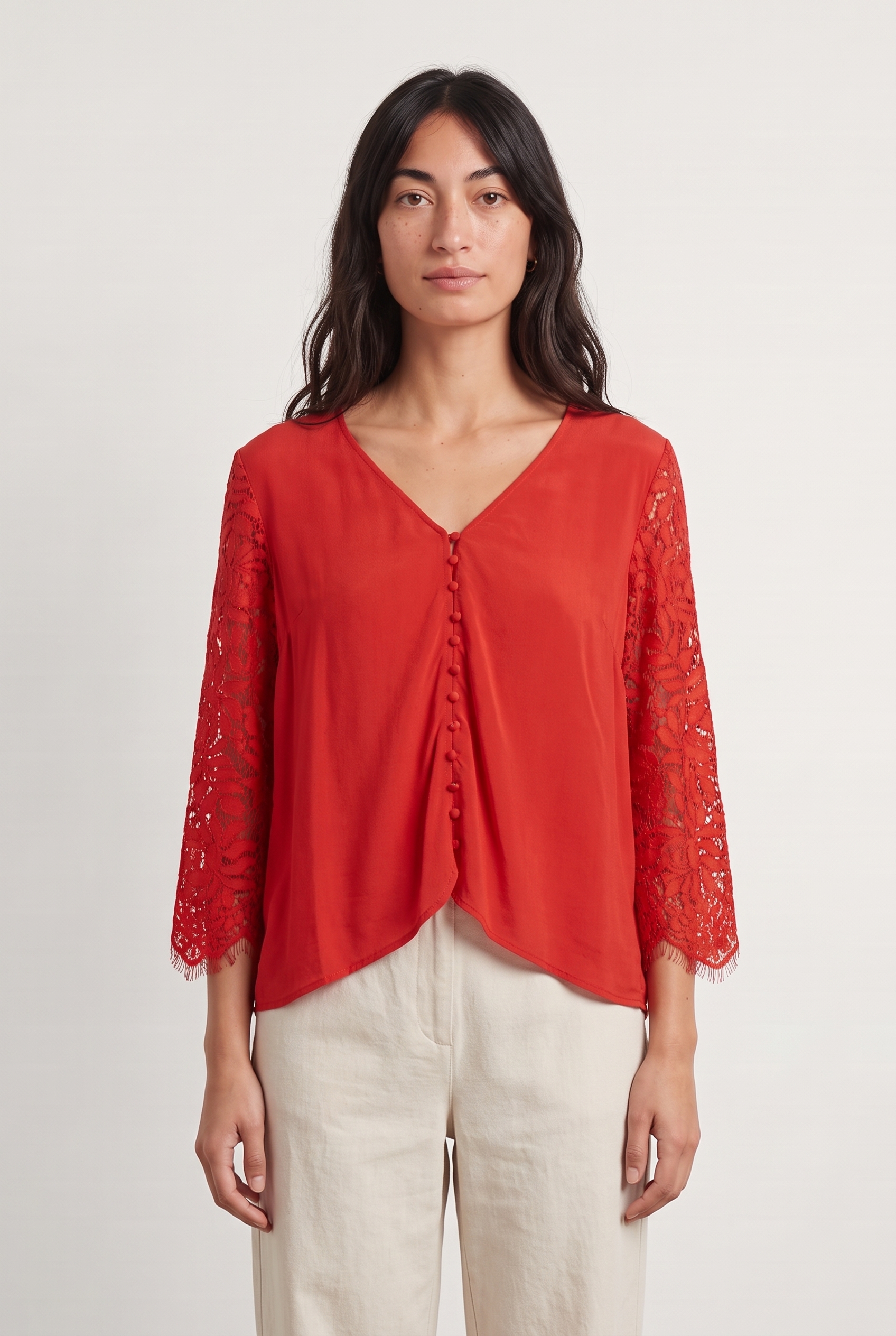 Blouse SEZANE - Seconde main Rouge