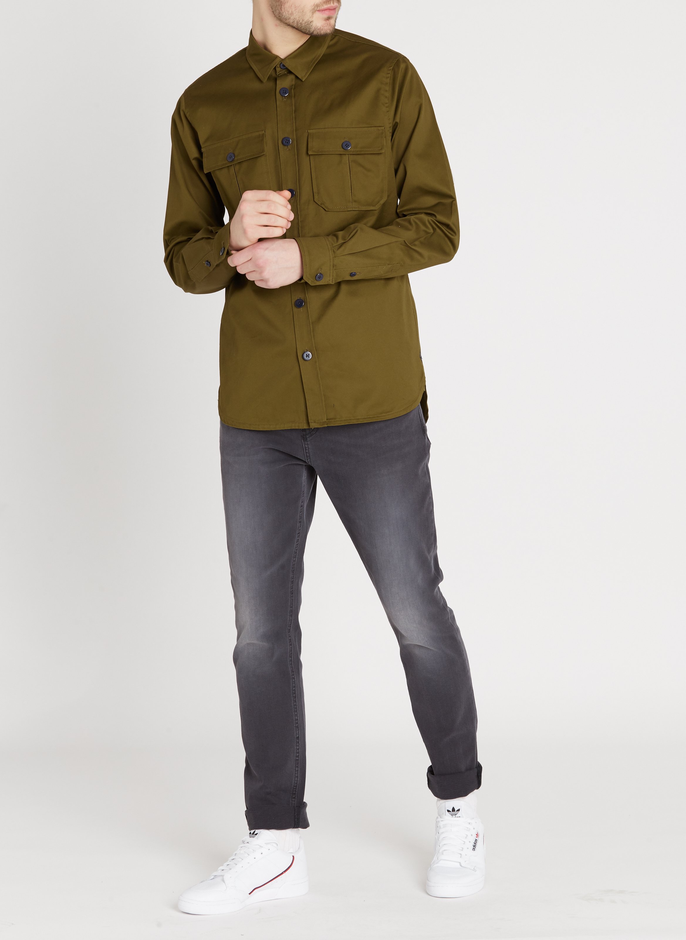 Continental 80 en cuir ADIDAS Blanc