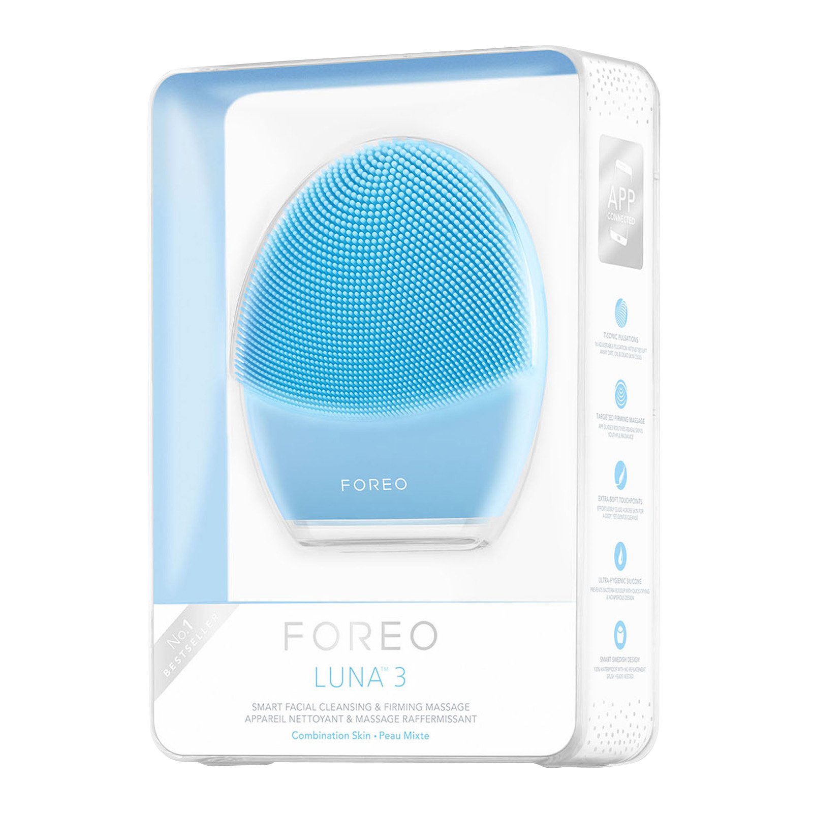 LUNA 3 for Combination skin FOREO Blue