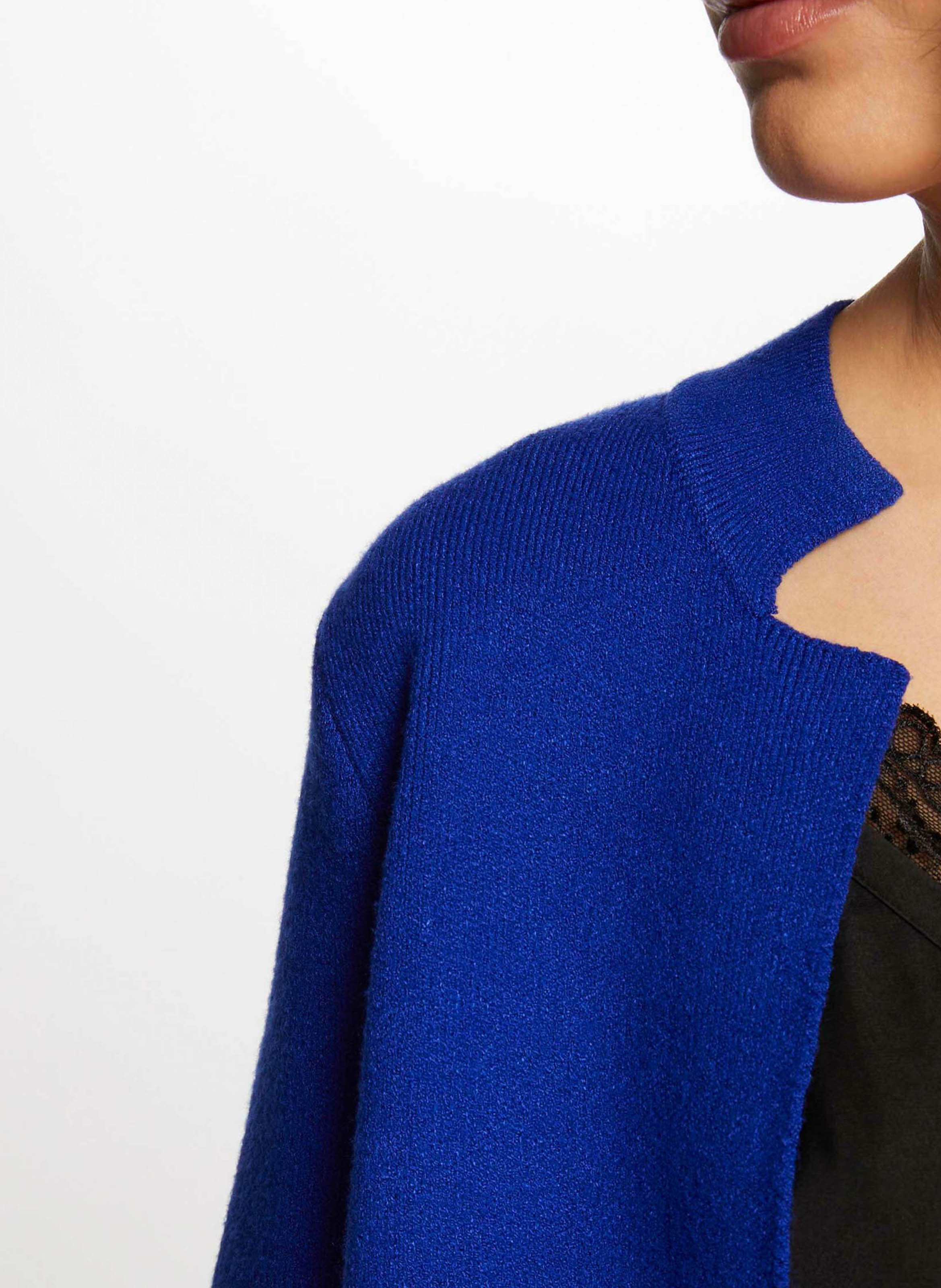 Offene Strickjacke MORGAN Blau