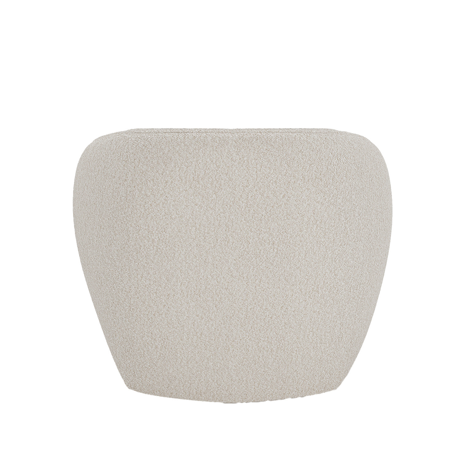 Designer fabric armchair POTIRON PARIS Beige