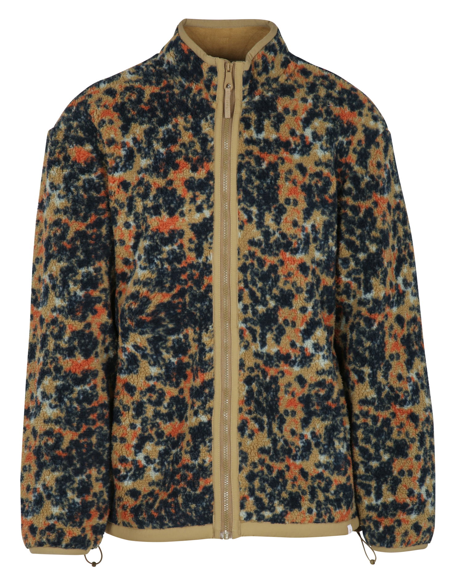 Polaire ample imprimée  FARAH Vert