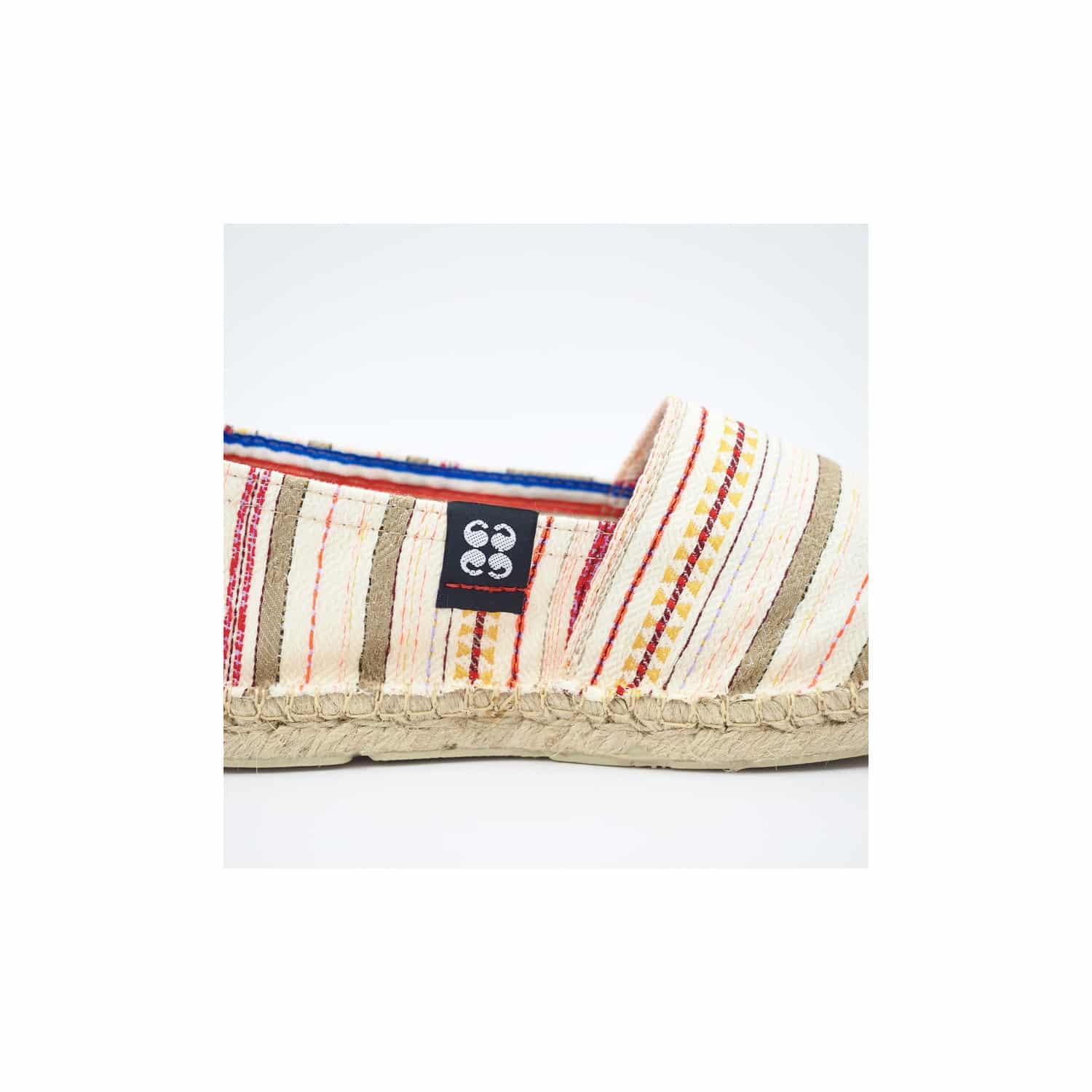 Striped espadrilles ART OF SOULE Beige