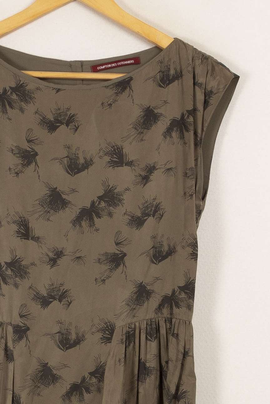 Midi dress - Comptoir des Cotonniers COMPTOIR DES COTONNIERS - Seconde main Green