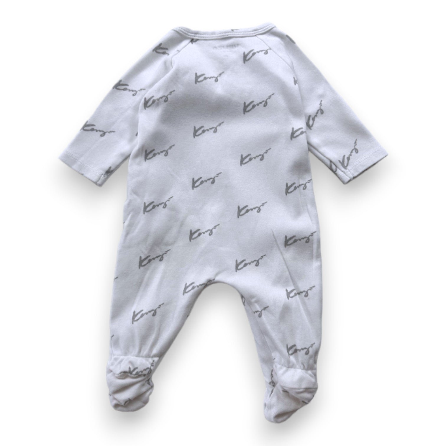 White Baby Pajamas - 3 months KENZO - SECONDE MAIN White