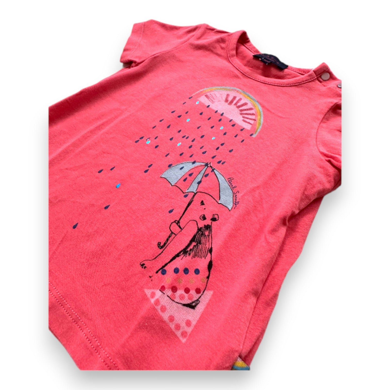 Pink baby T-shirt - 9 months PAUL SMITH - Seconde main Pink