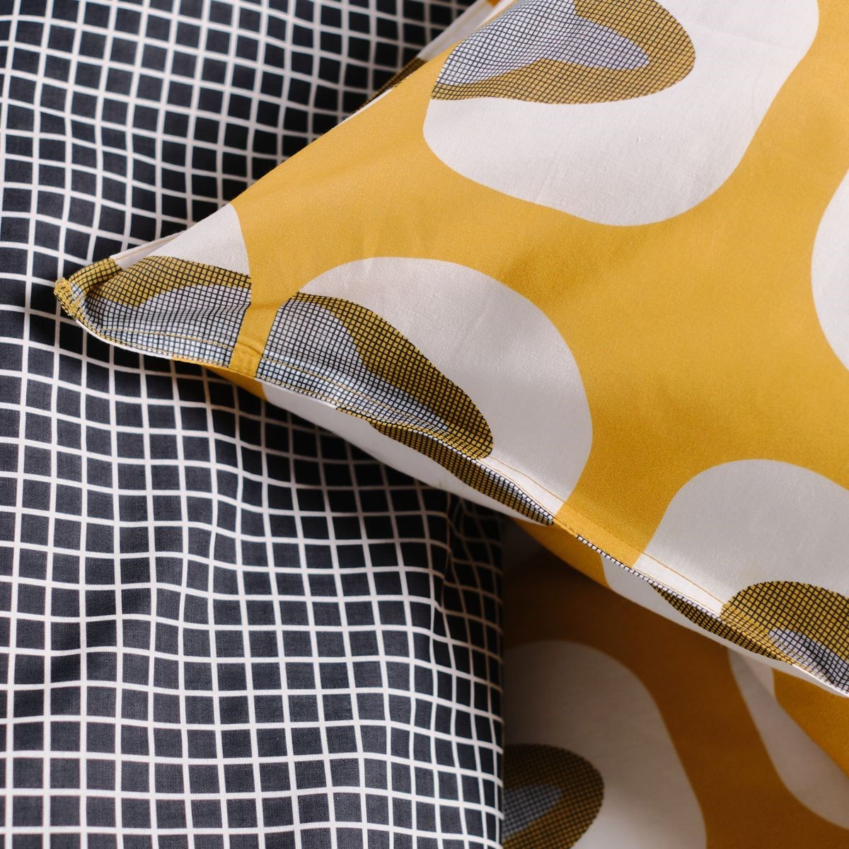 Parure de lit en coton TODAY LINGE DE MAISON Jaune