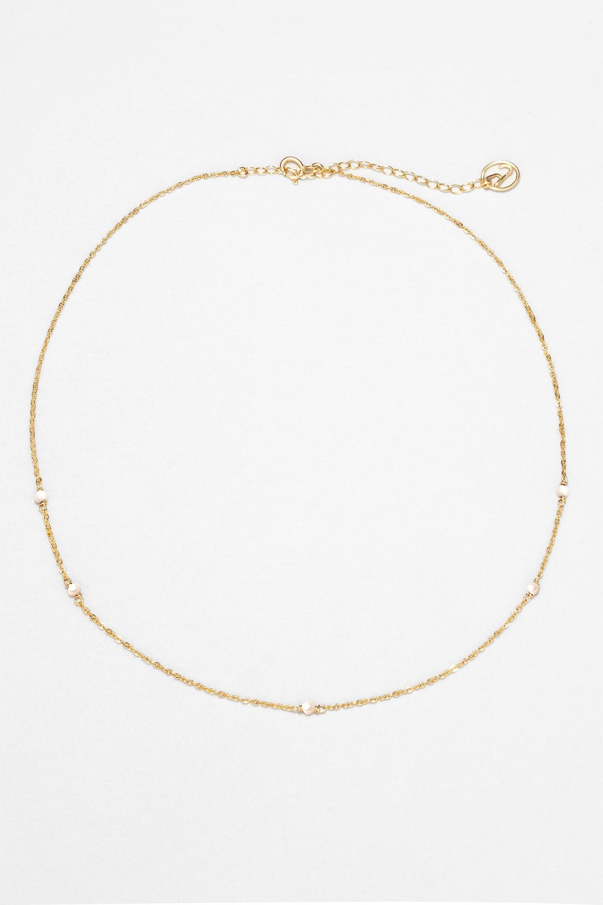 Pearl necklace-bracelet YAY White