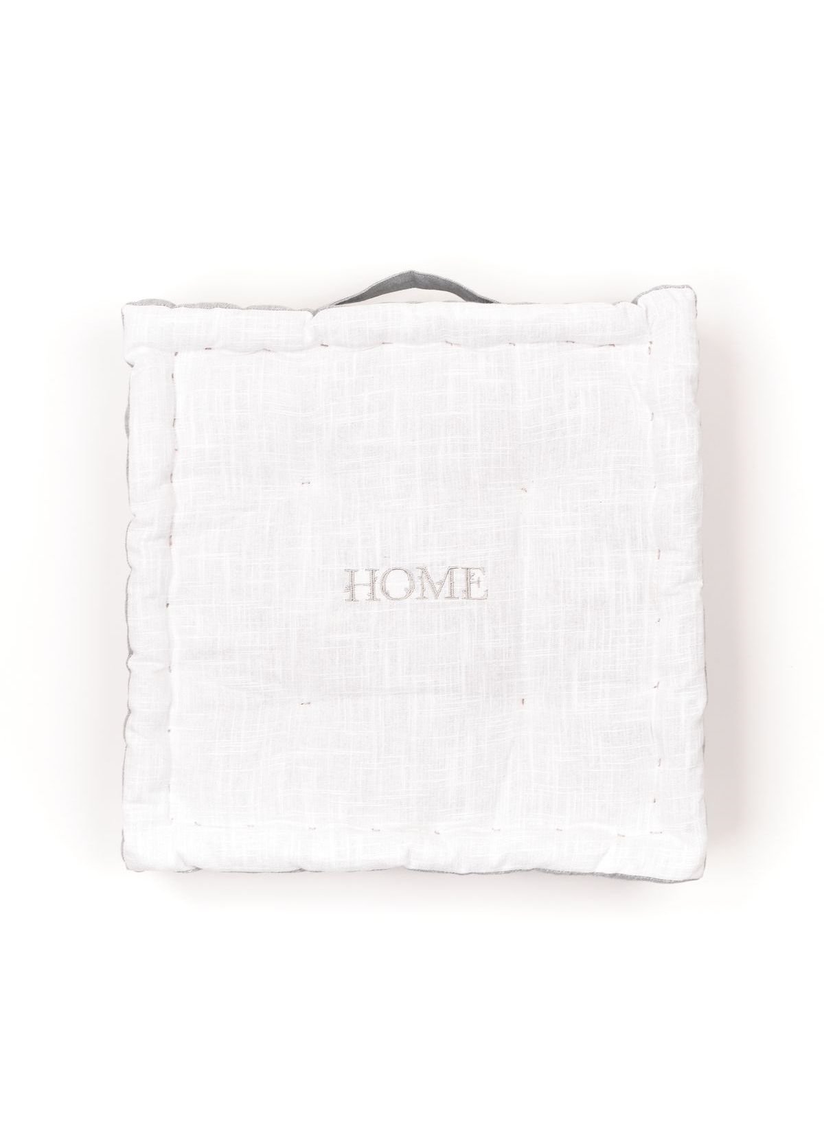 Cotton floor cushion FACTORY Grey