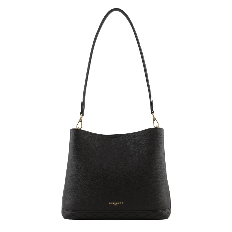 Satchel - cowhide leather POURCHET